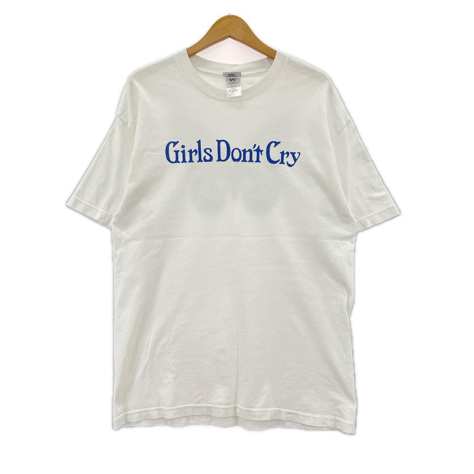 半袖Ｔシャツ Girls Don't Cry 白 (L) L ブラック