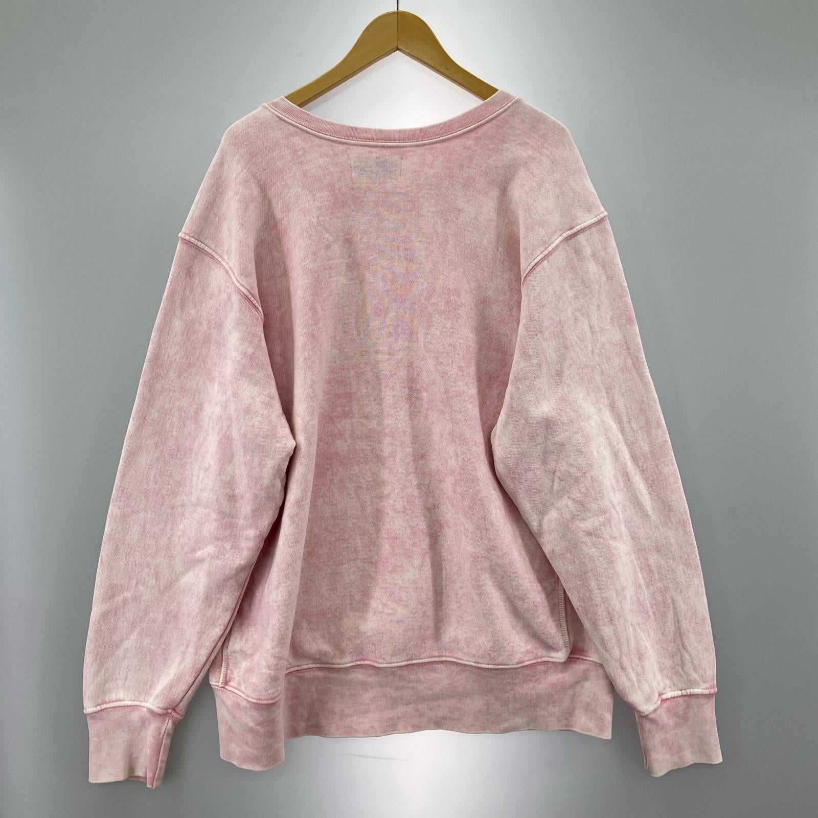 スウェット LES TIEN USA製 ﾋﾟﾝｸ (L) L ピンク