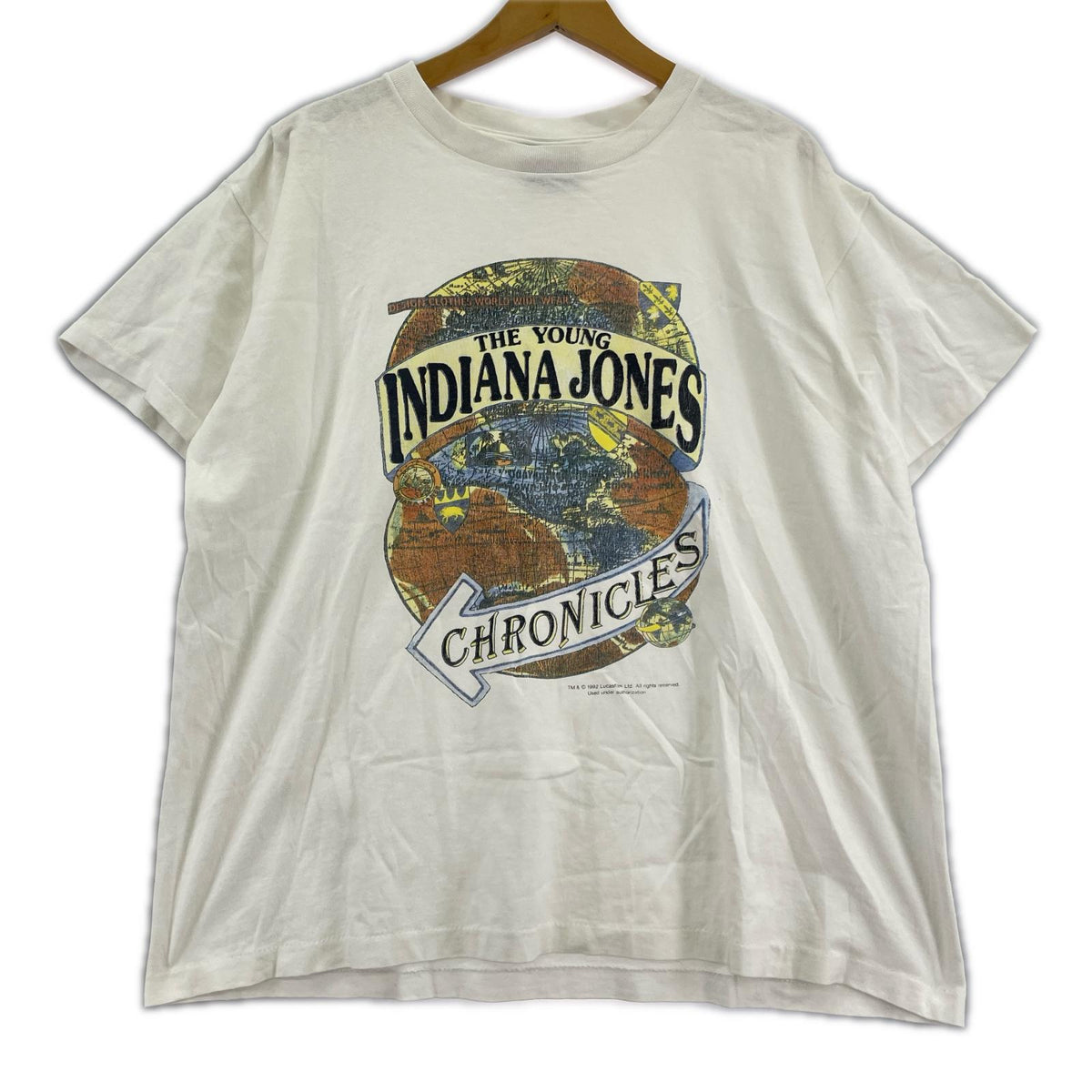 半袖Ｔシャツ INDIANA JONES M ホワイト