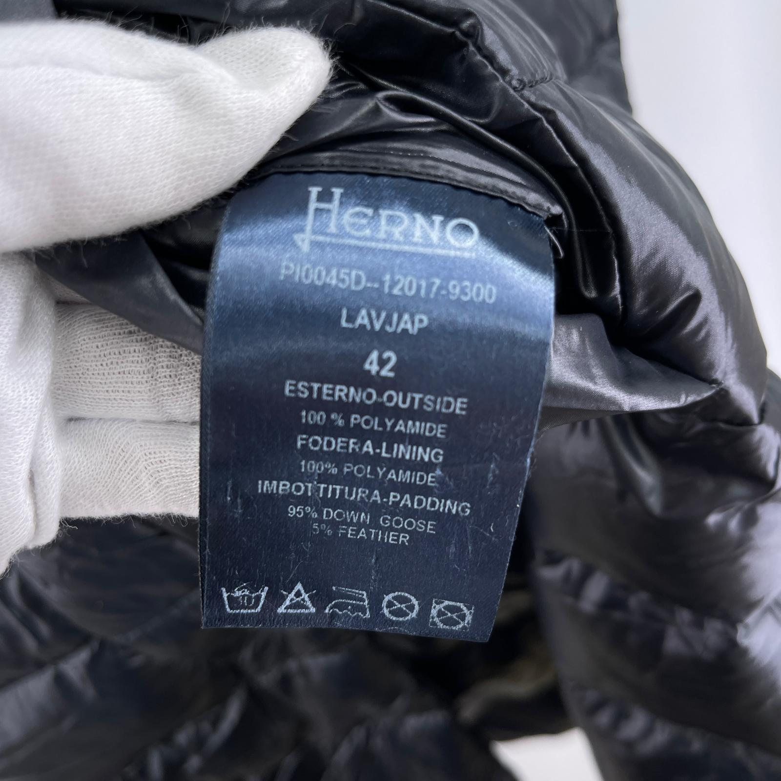 ダウンジャケット HERNO ダウンジャケット ブラック