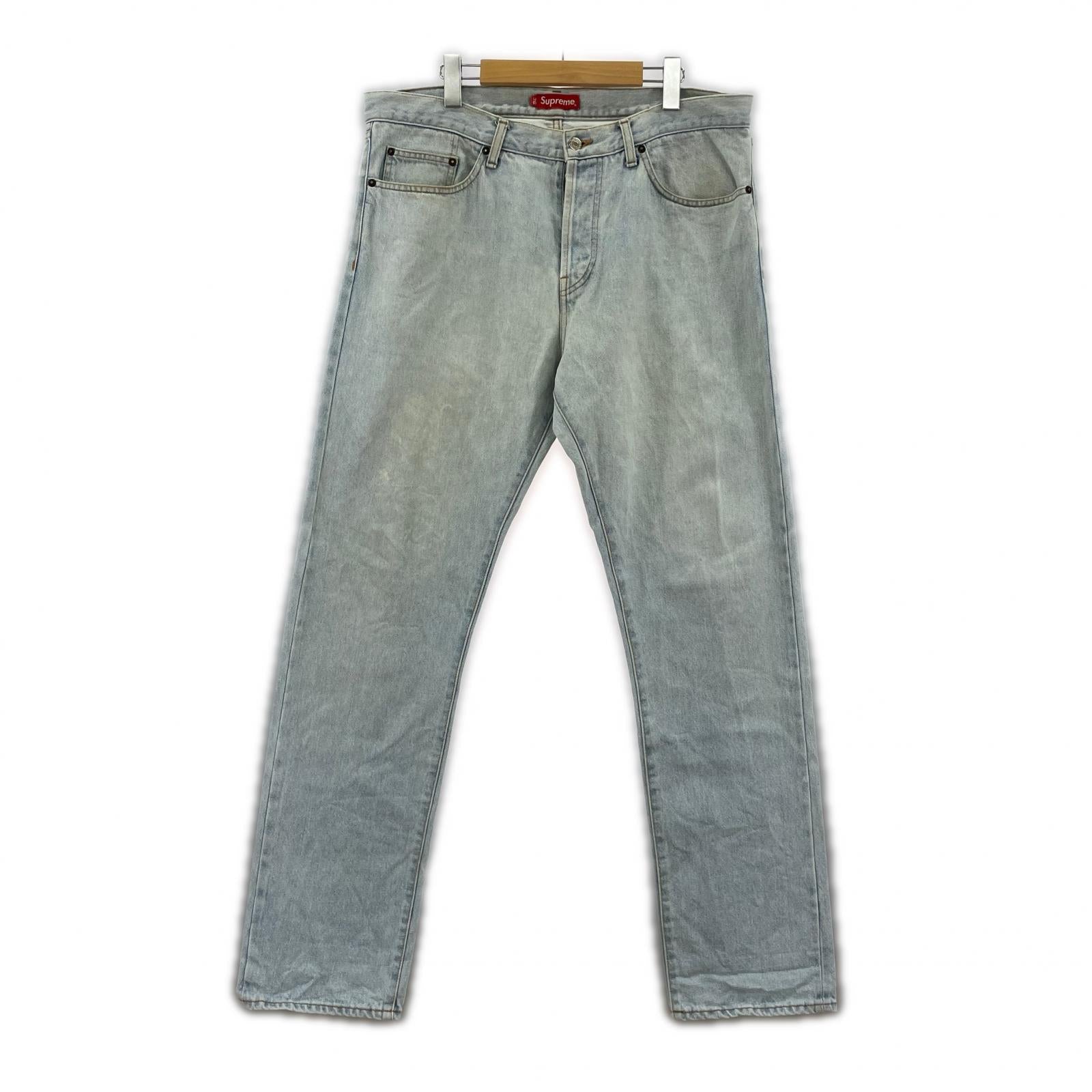 デニムパンツ Stone Washed インディゴ (36) 36 ブルー