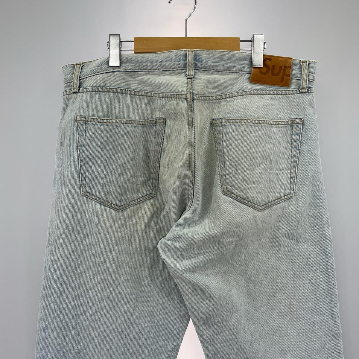 デニムパンツ Stone Washed インディゴ (36) 36 ブルー