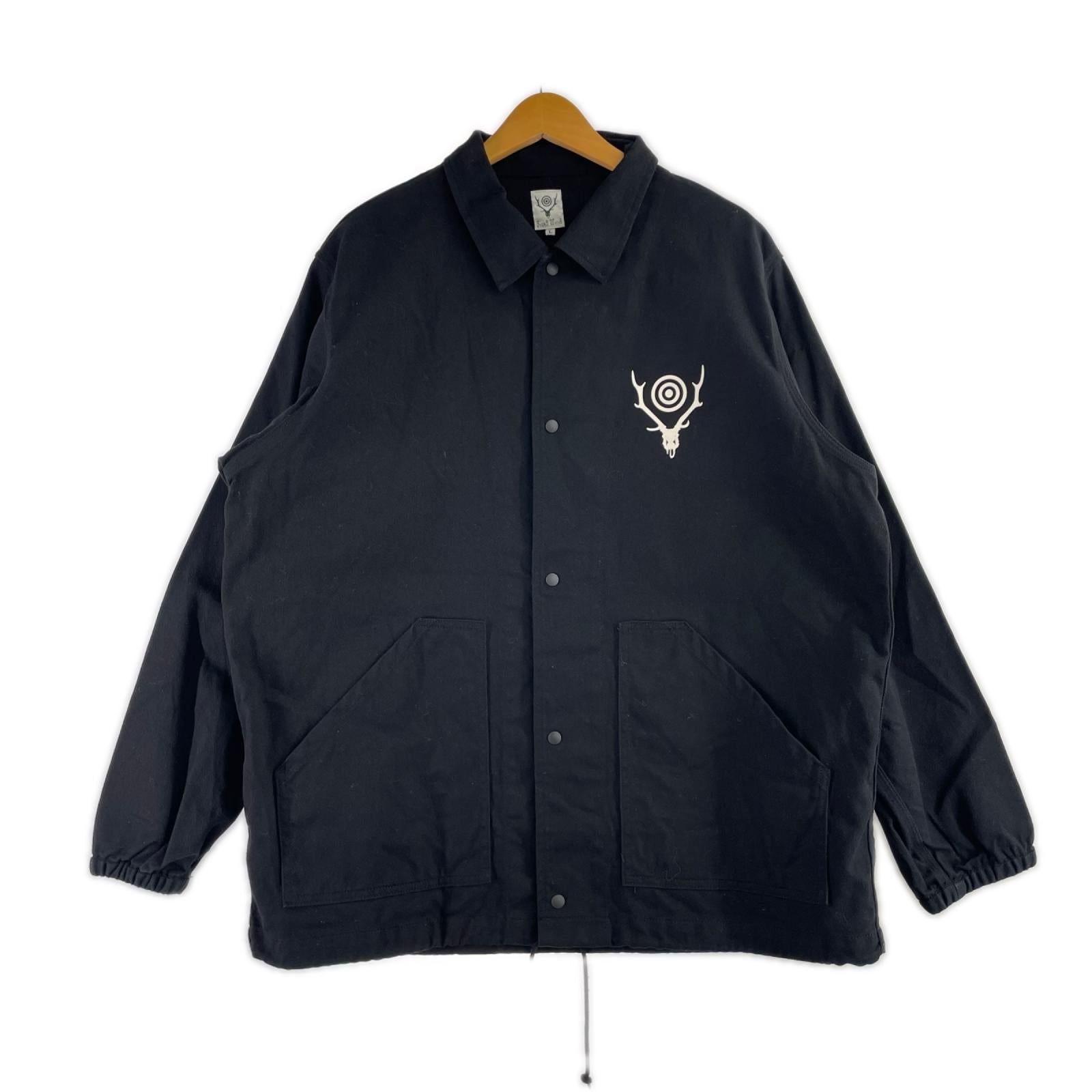 ブルゾン Coach Jacket 黒 (L) L ブラック