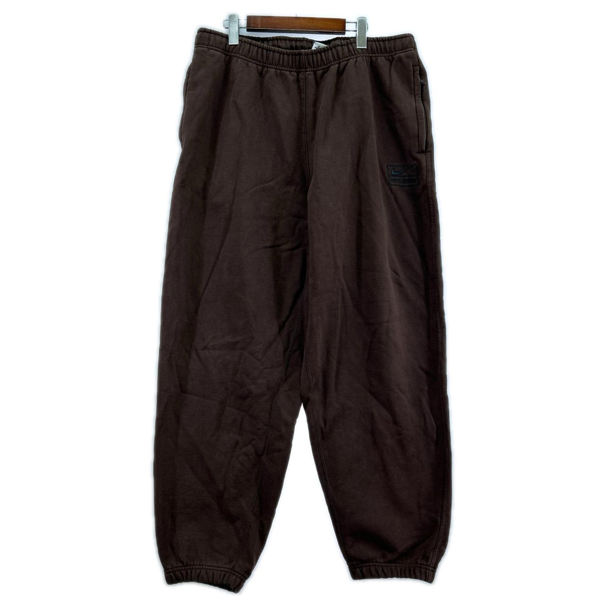 パンツ ×NIKE Stone Washed Fleece Pant 茶 (L) L ブラウン