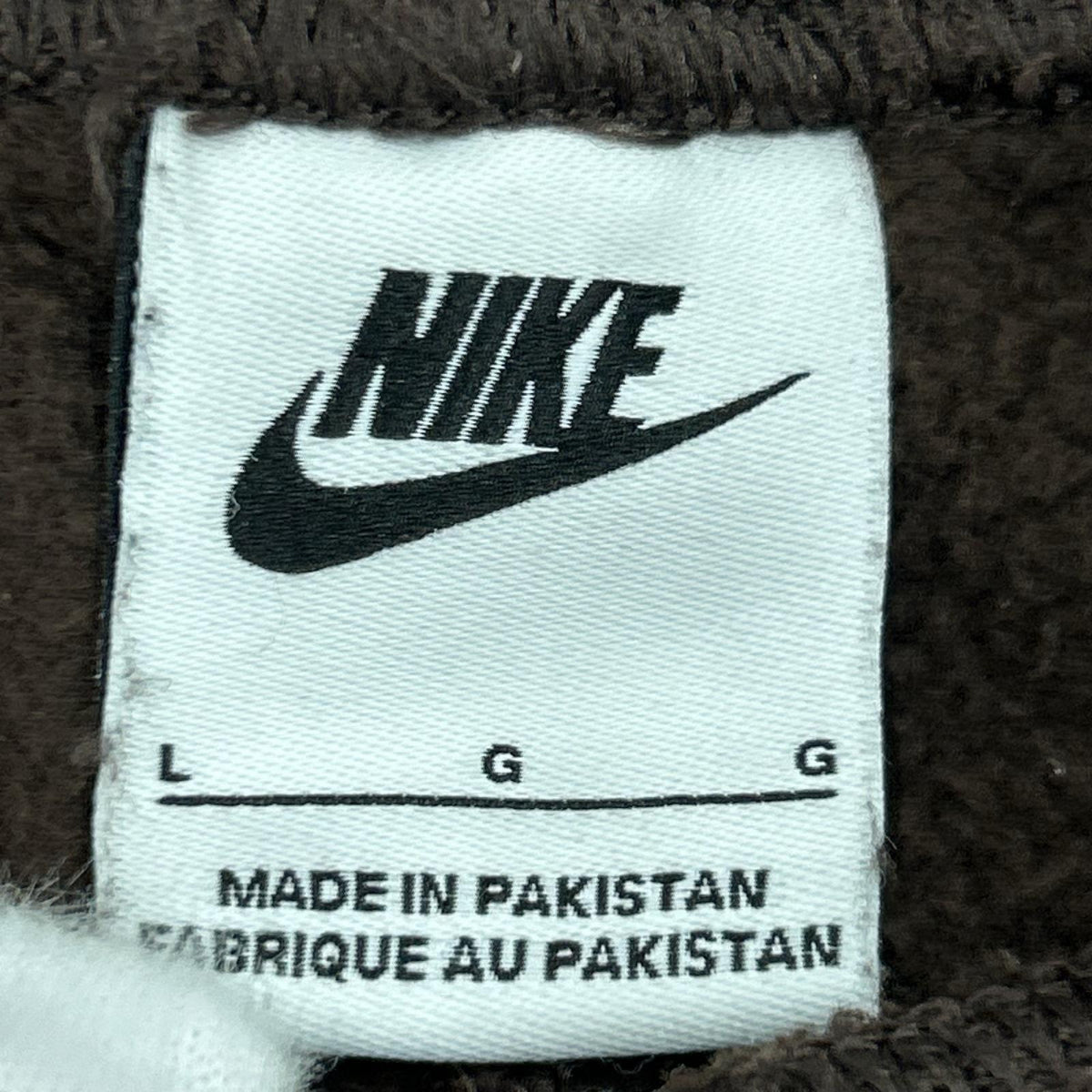 パンツ ×NIKE Stone Washed Fleece Pant 茶 (L) L ブラウン