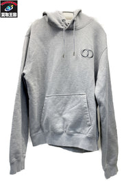 DIOR CD ICON HOODIE ロゴ刺繍パーカー XXL グレー 113J698A0531
