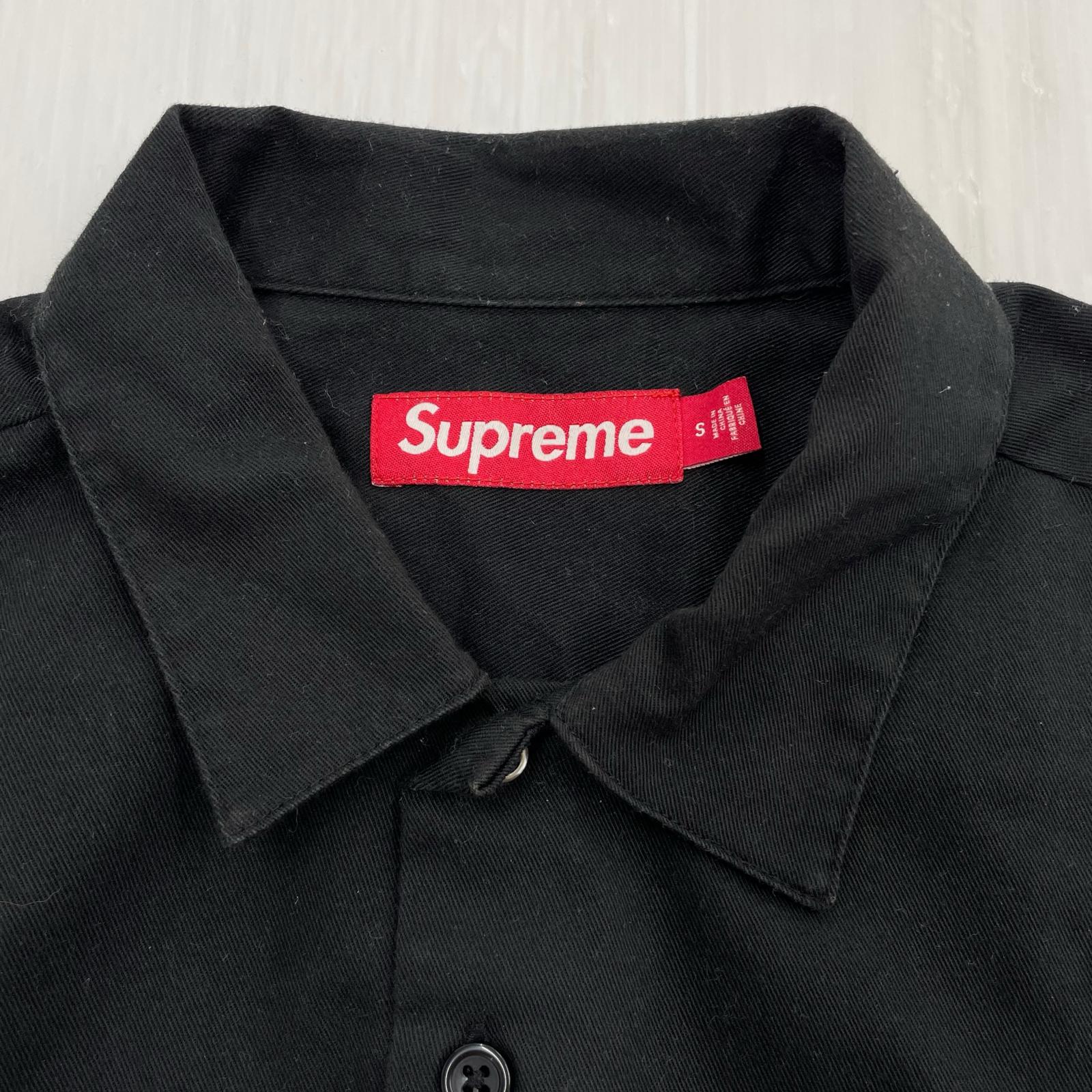 半袖シャツ 25SS URA BITCH WORK SHIRT S/S S S ブラック