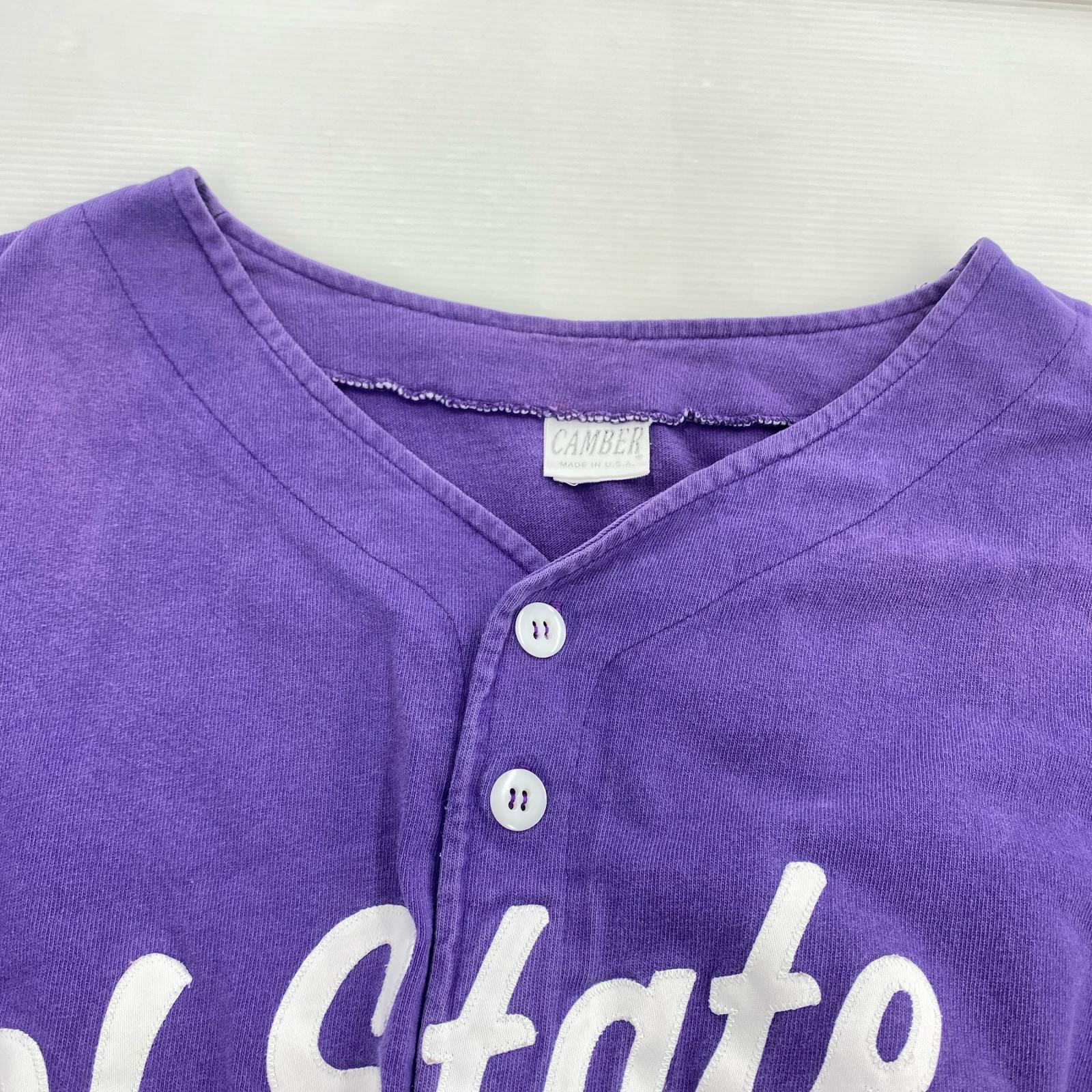 半袖シャツ K-State Baseball Shirt PRP パープル