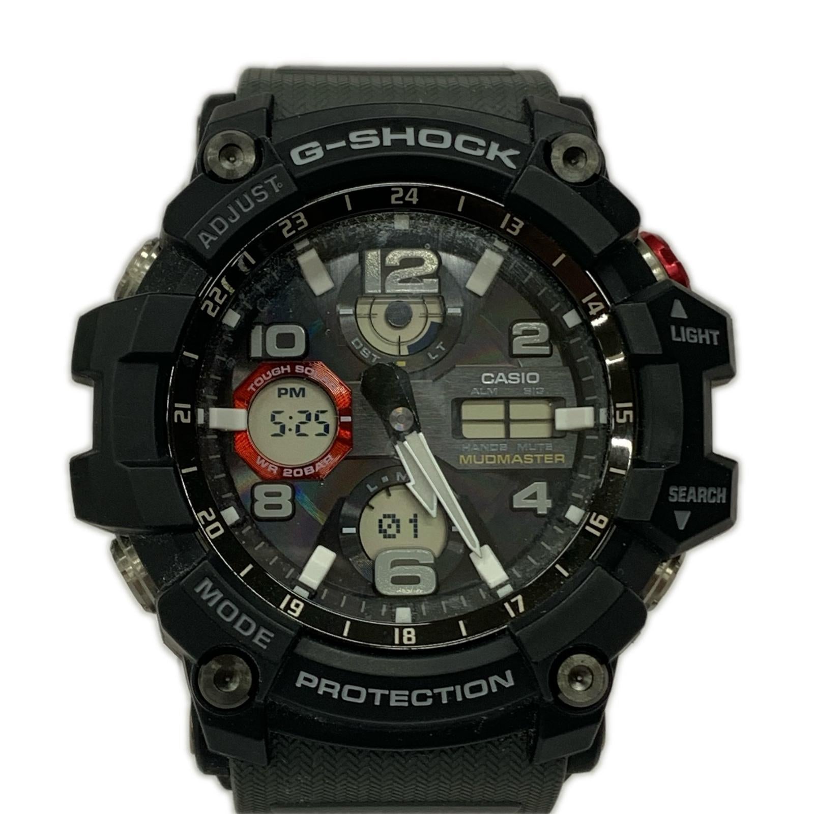 腕時計 G-SHOCK MUDMASTER GWG-100 電波ソーラー ブラック