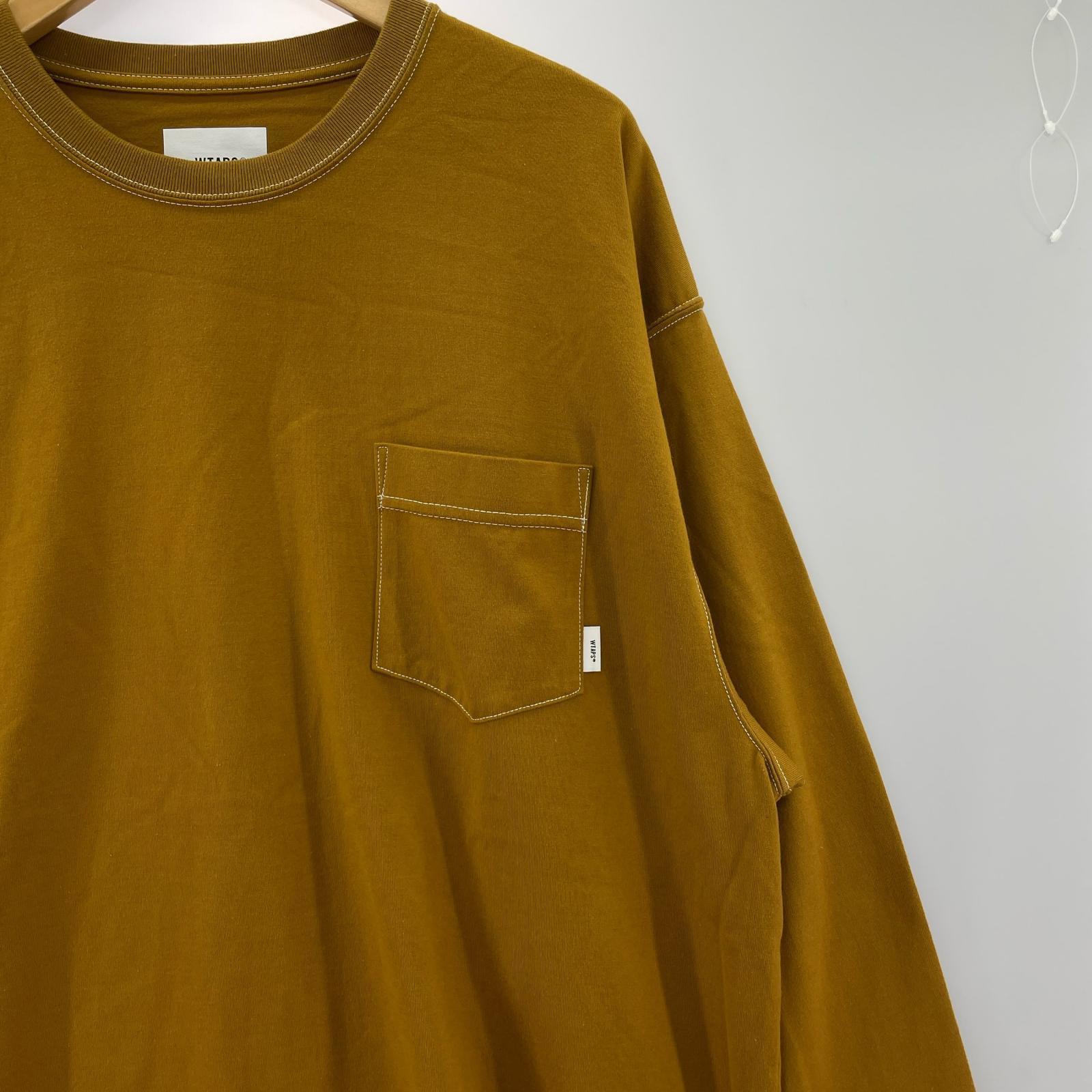 長袖Ｔシャツ マスタード