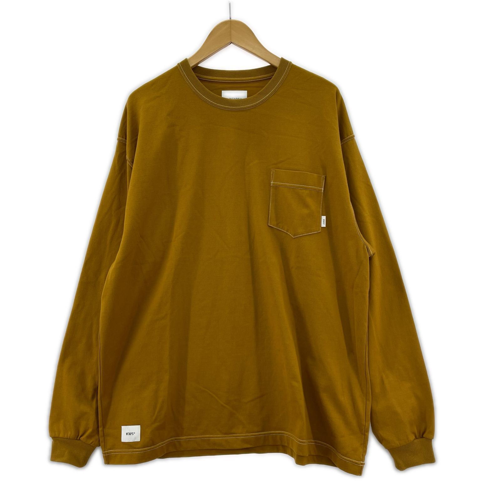 長袖Ｔシャツ マスタード