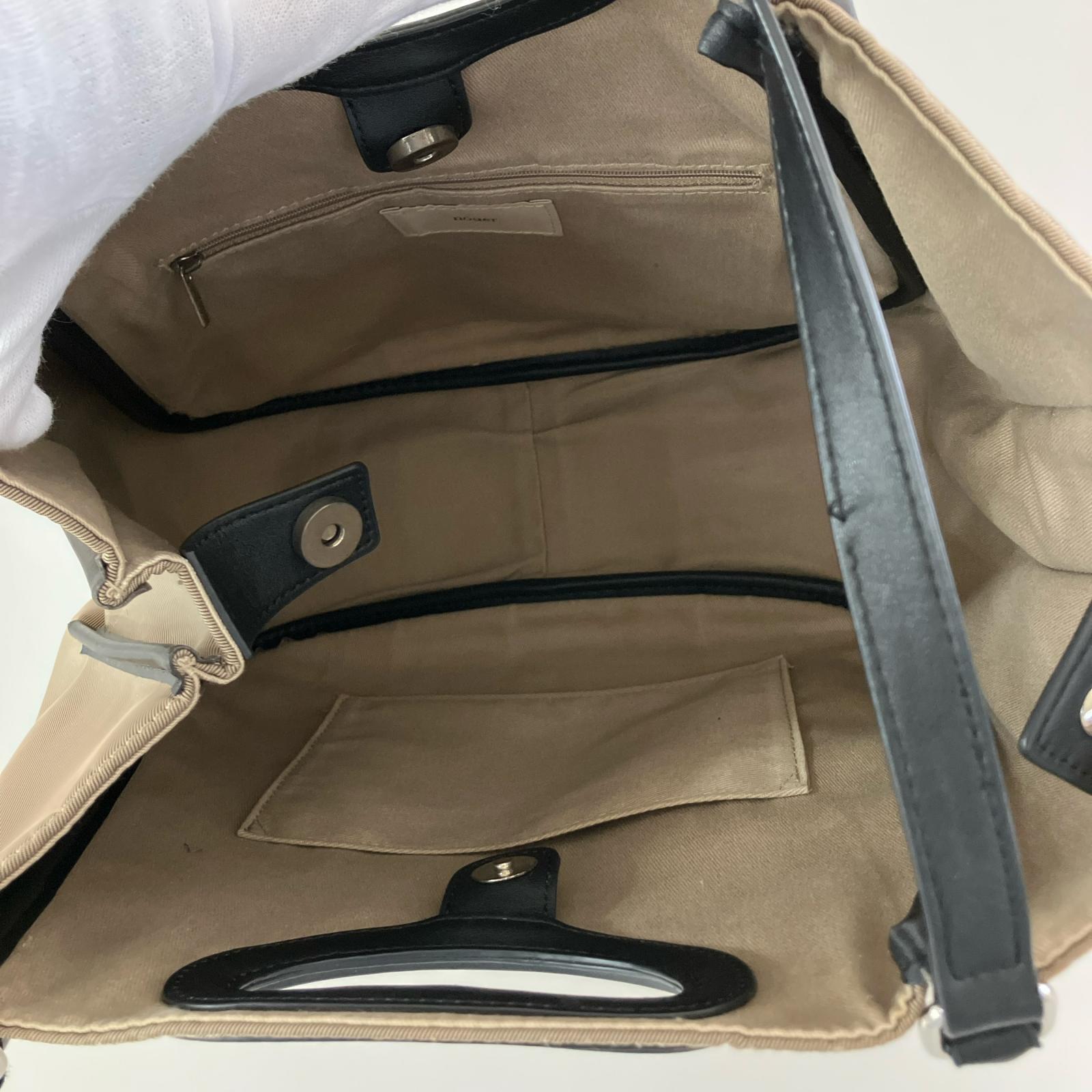 トートバッグ nouer　ナイロン ベージュ