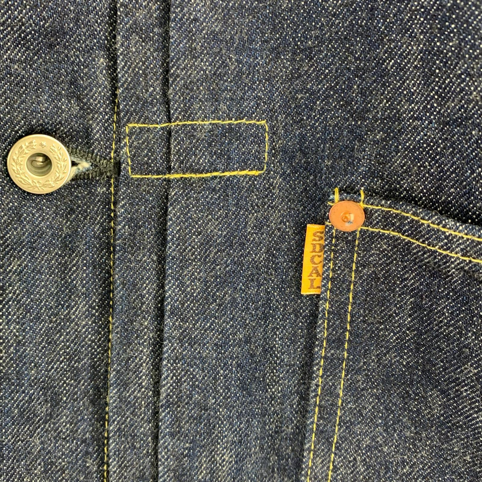 デニムジャケット DENIM JKT/ブルー 42 ブルー