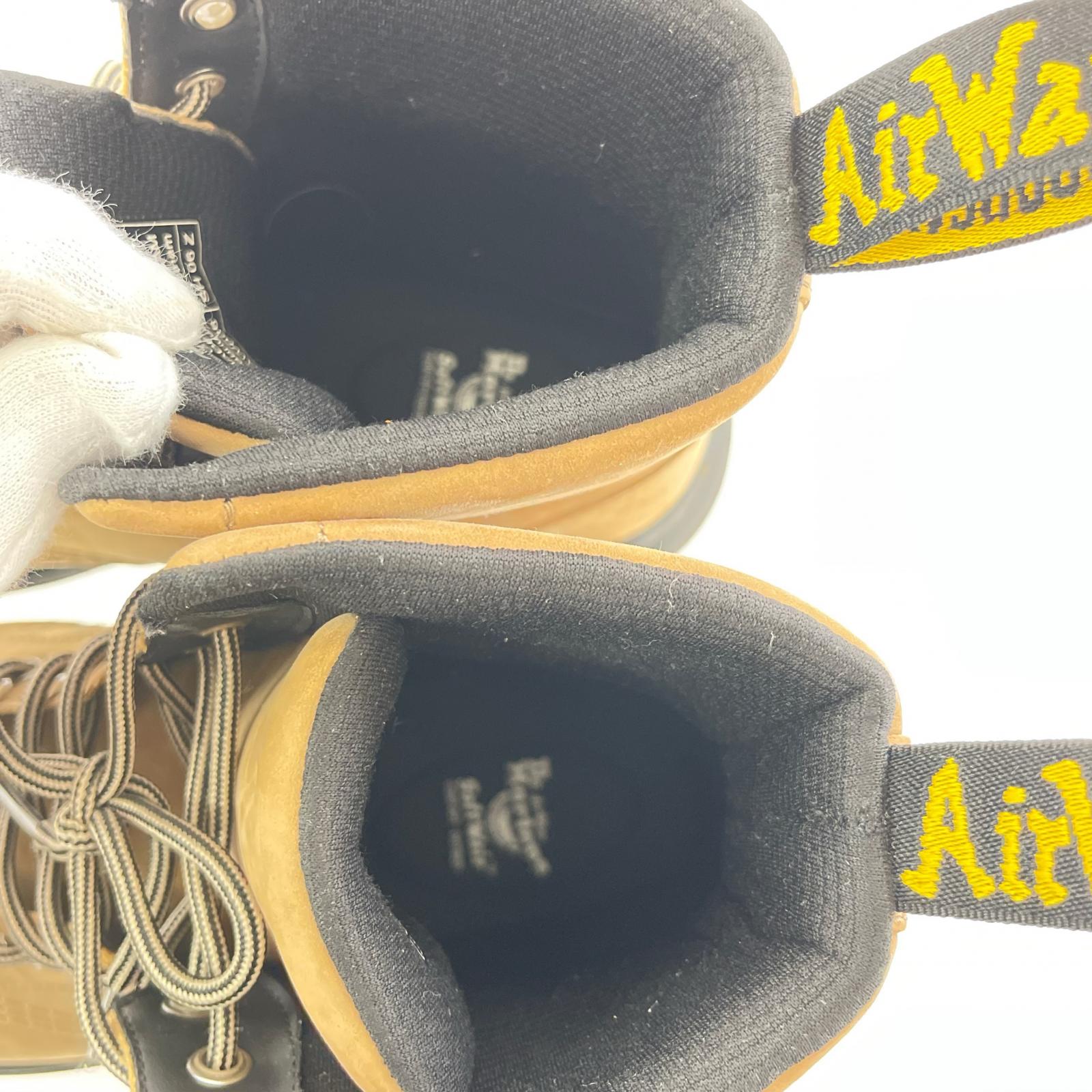 ブーツ Dr.martens CREWSON 8ホールブーツ UK8 ブラウン