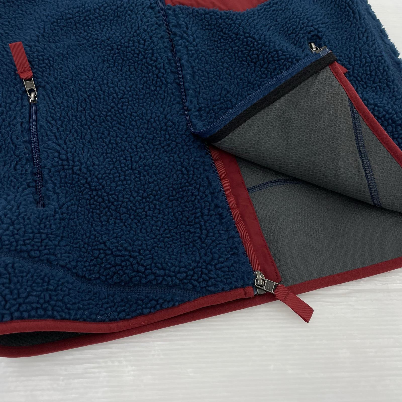長袖シャツ ボアベスト レトロX S S ネイビー