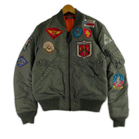 ジャケット FAR EAST CRUISE TOP GUN MA-1 (M) M