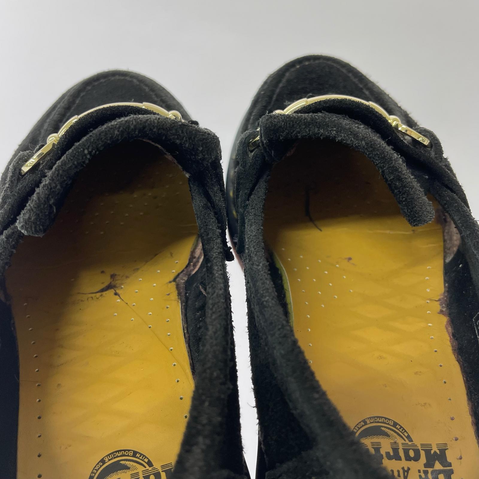 シューズ Dr.Martens スウェード ビット タッセルローファー 8 ブラック 25.5cm (US7 1/2 UK7 EU41) ブラック
