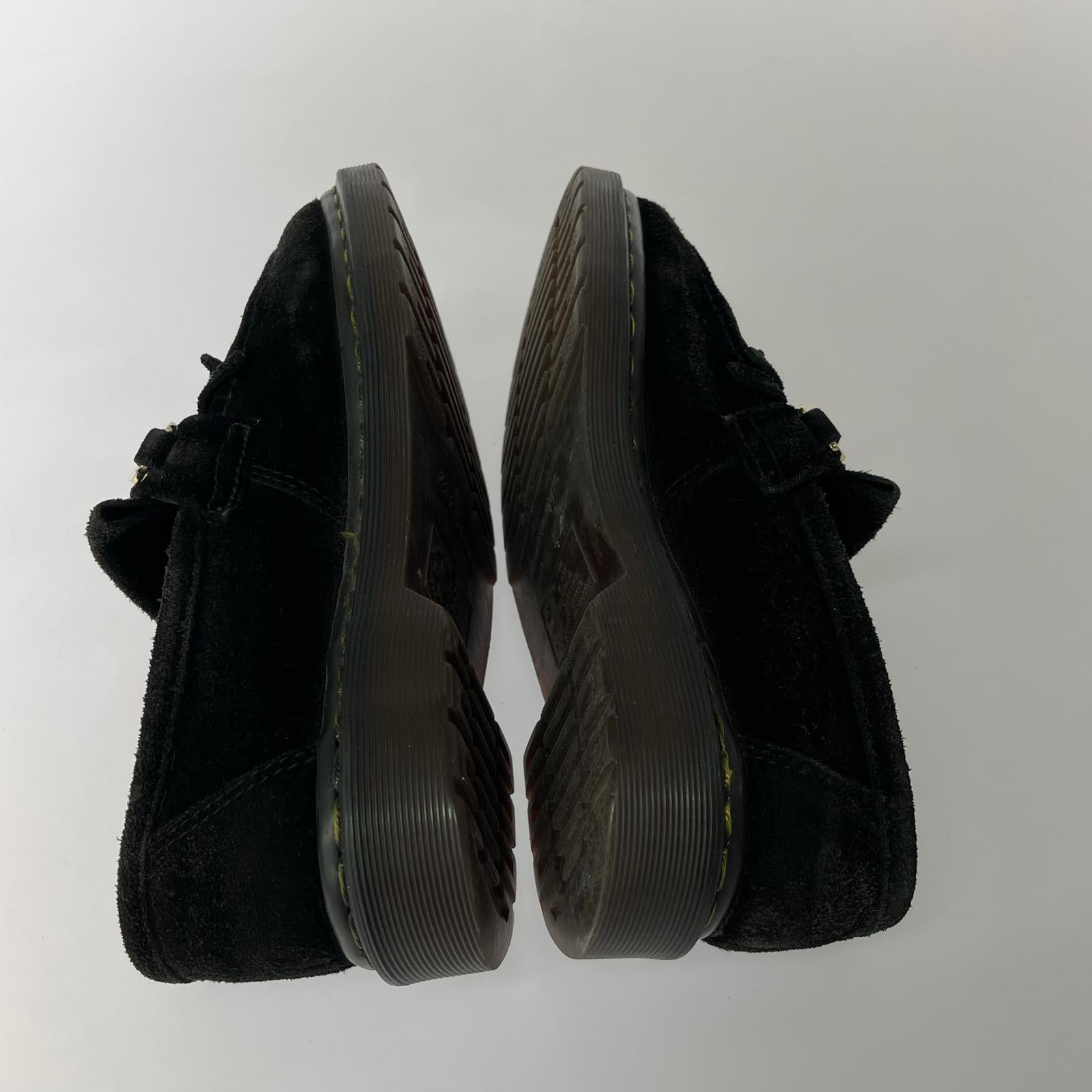 シューズ Dr.Martens スウェード ビット タッセルローファー 8 ブラック 25.5cm (US7 1/2 UK7 EU41) ブラック