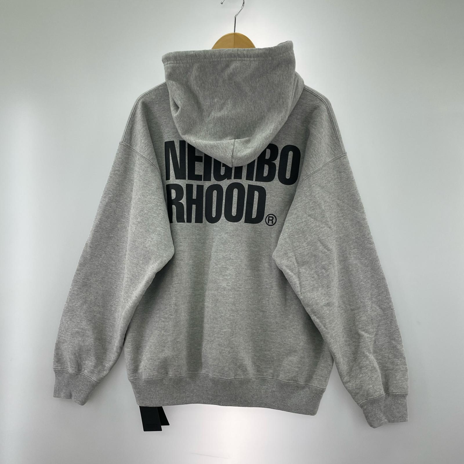 パーカー CLASSIC SWEAT ZIP HOODIE LS グレー M M グレー
