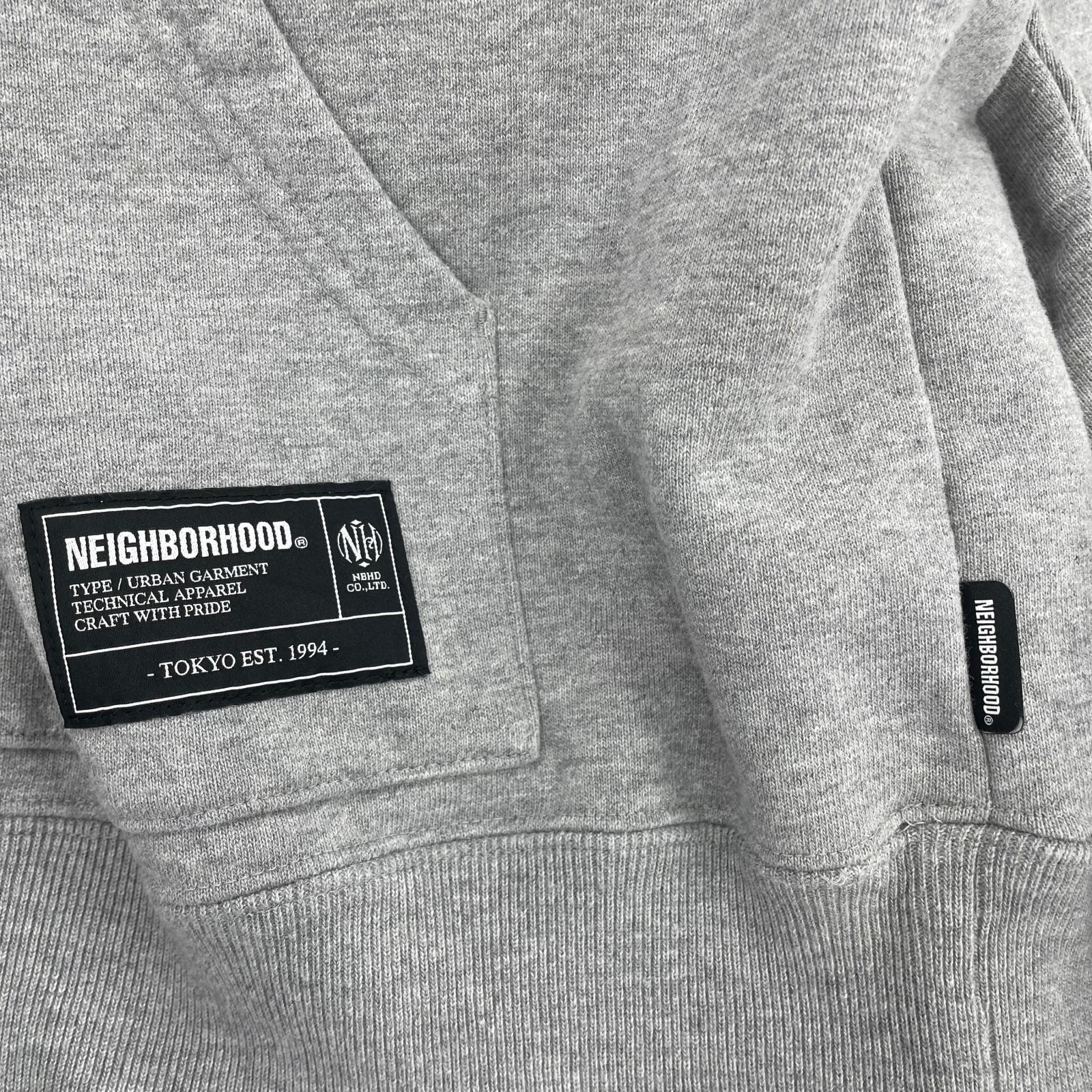 パーカー CLASSIC SWEAT ZIP HOODIE LS グレー M M グレー