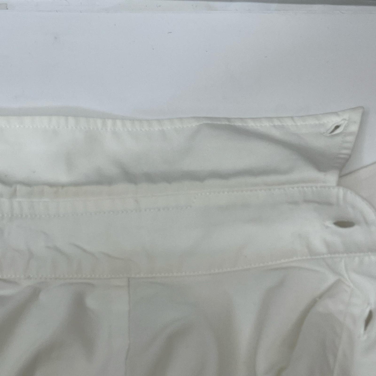 Balenciaga/半袖ｼｬﾂ/白/39/半袖ビッグシルエットコットンシャツ 39 622260 TIM39