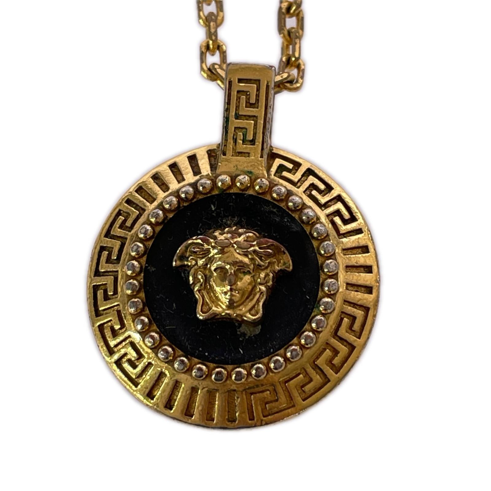 VERSACE/メデューサチェーンネックレス