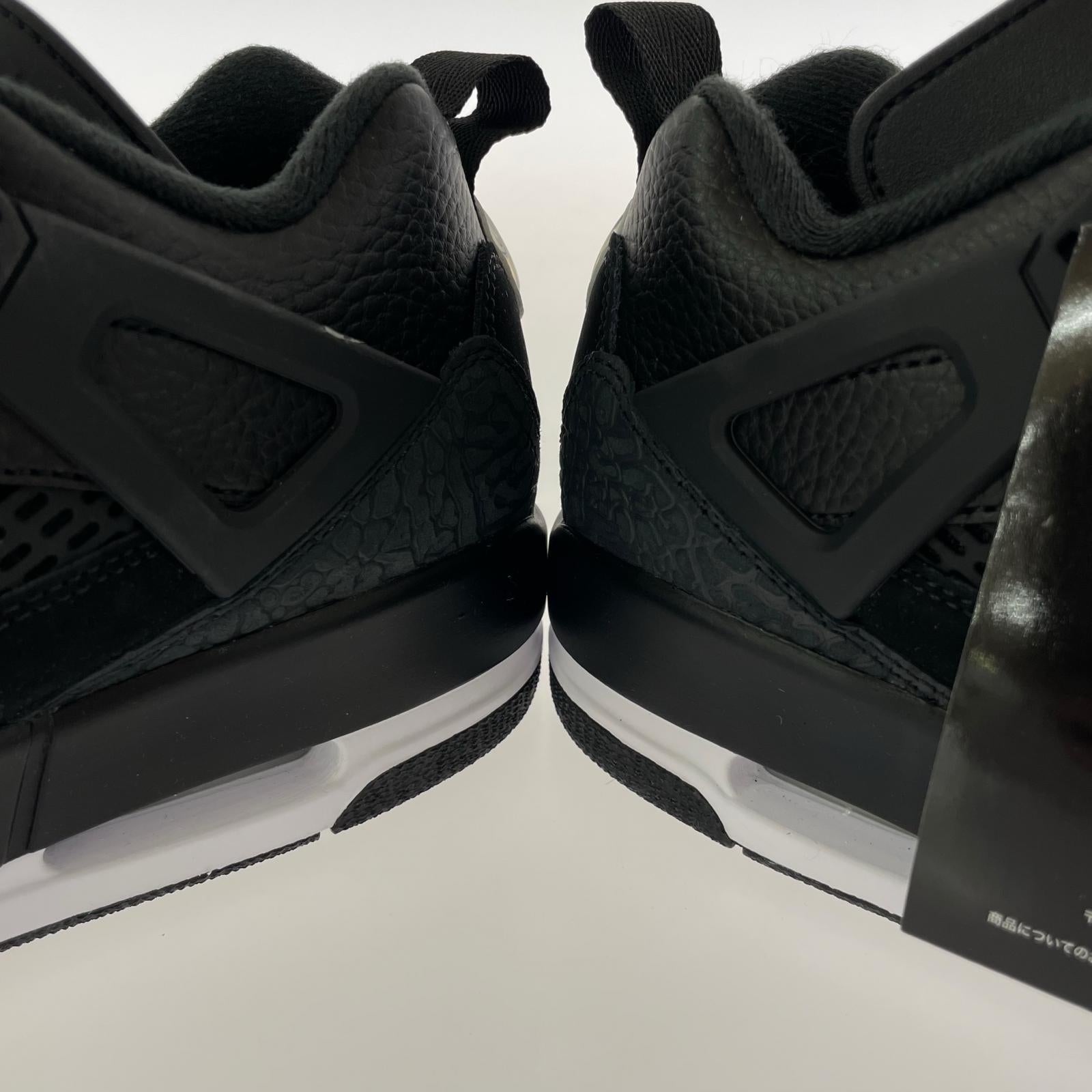 スニーカー JORDAN SPIZIKE LOW 27.5cm BLACK 27.5cm (US9 1/2 UK9 EU45) ブラック