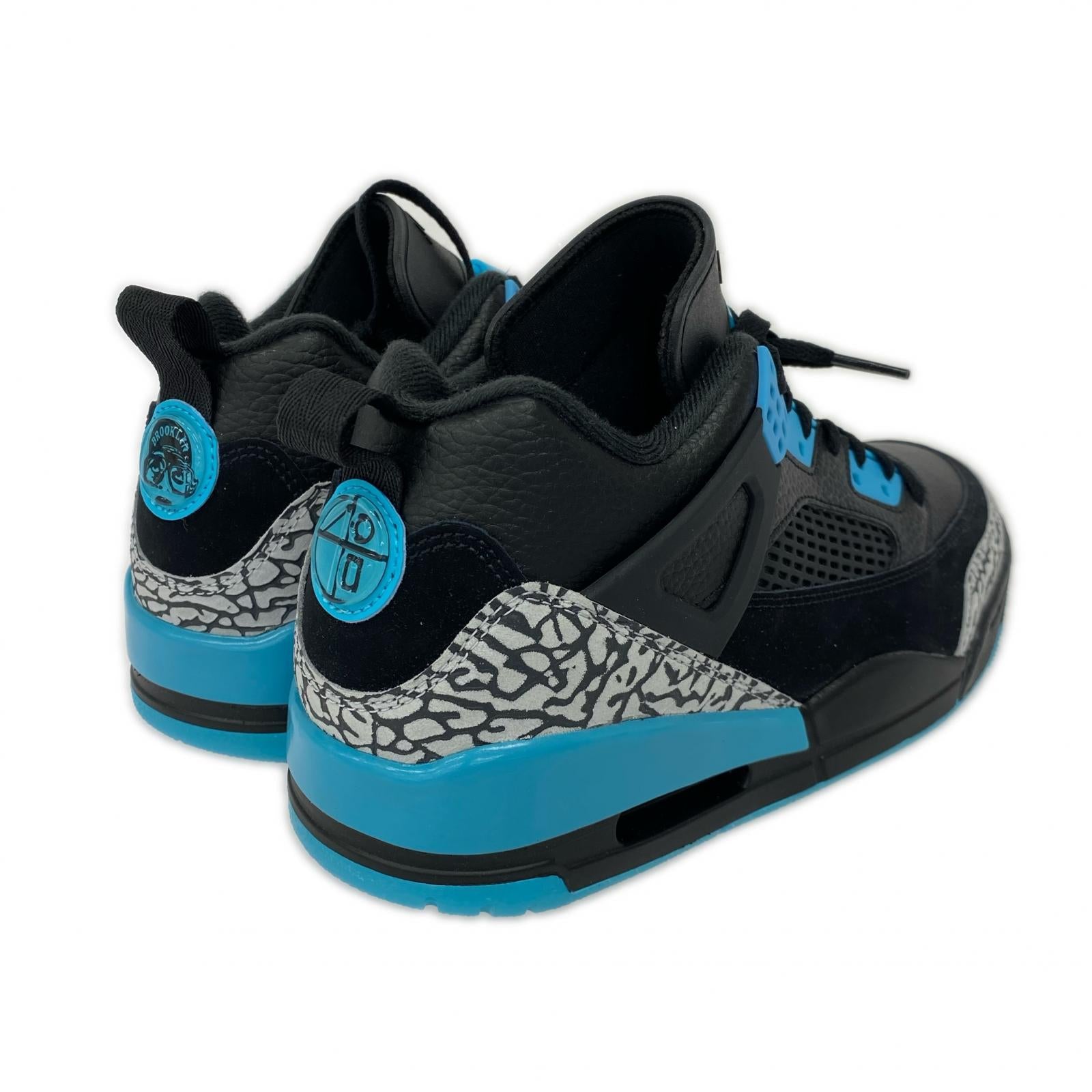 スニーカー JORDAN SPIZIKE LOW 27.5cm GAMMA BLUE 27.5cm (US9 1/2 UK9 EU45) ブラック
