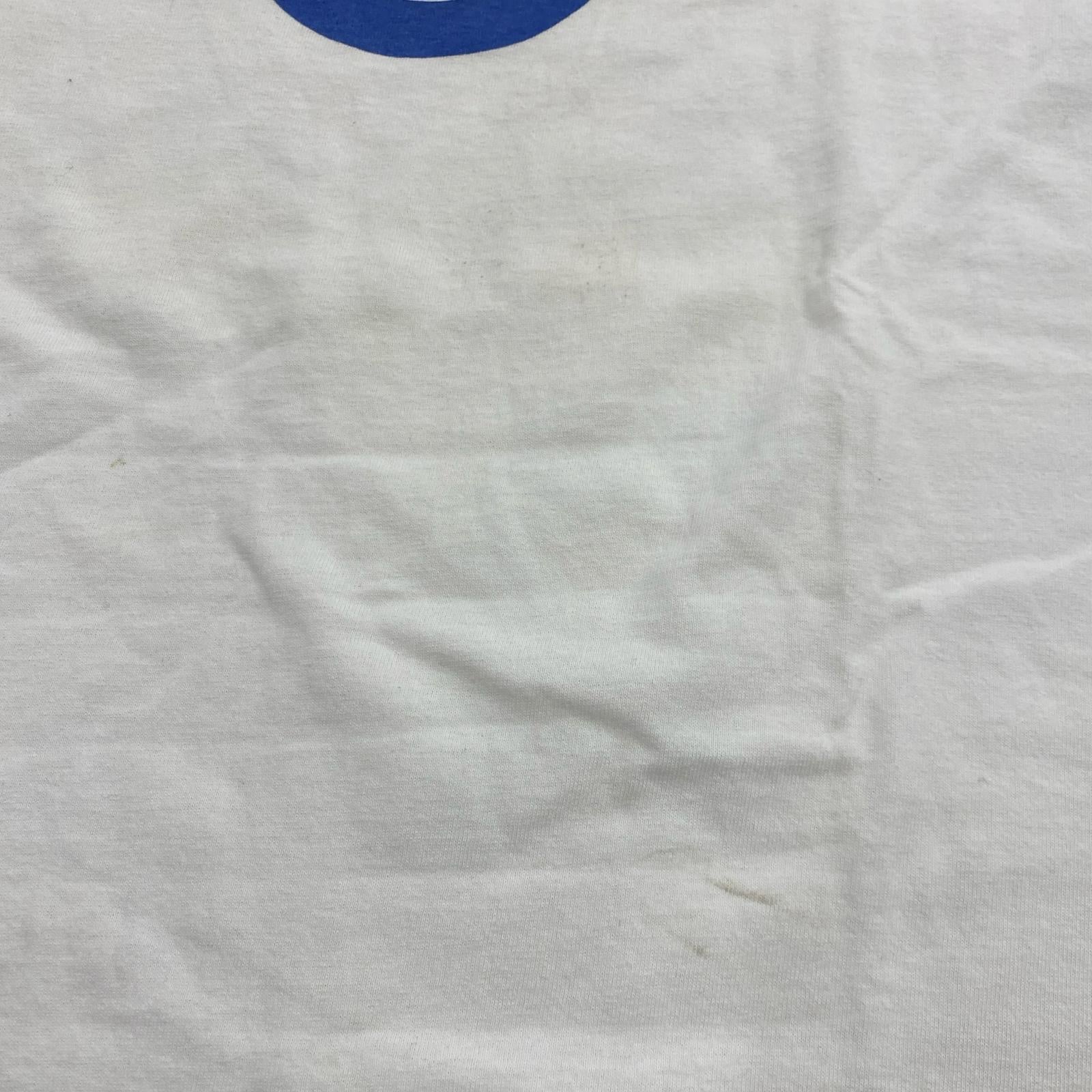 半袖Ｔシャツ OLD STUSSY 90s 紺タグ ターゲットマーク Tシャツ M ホワイト