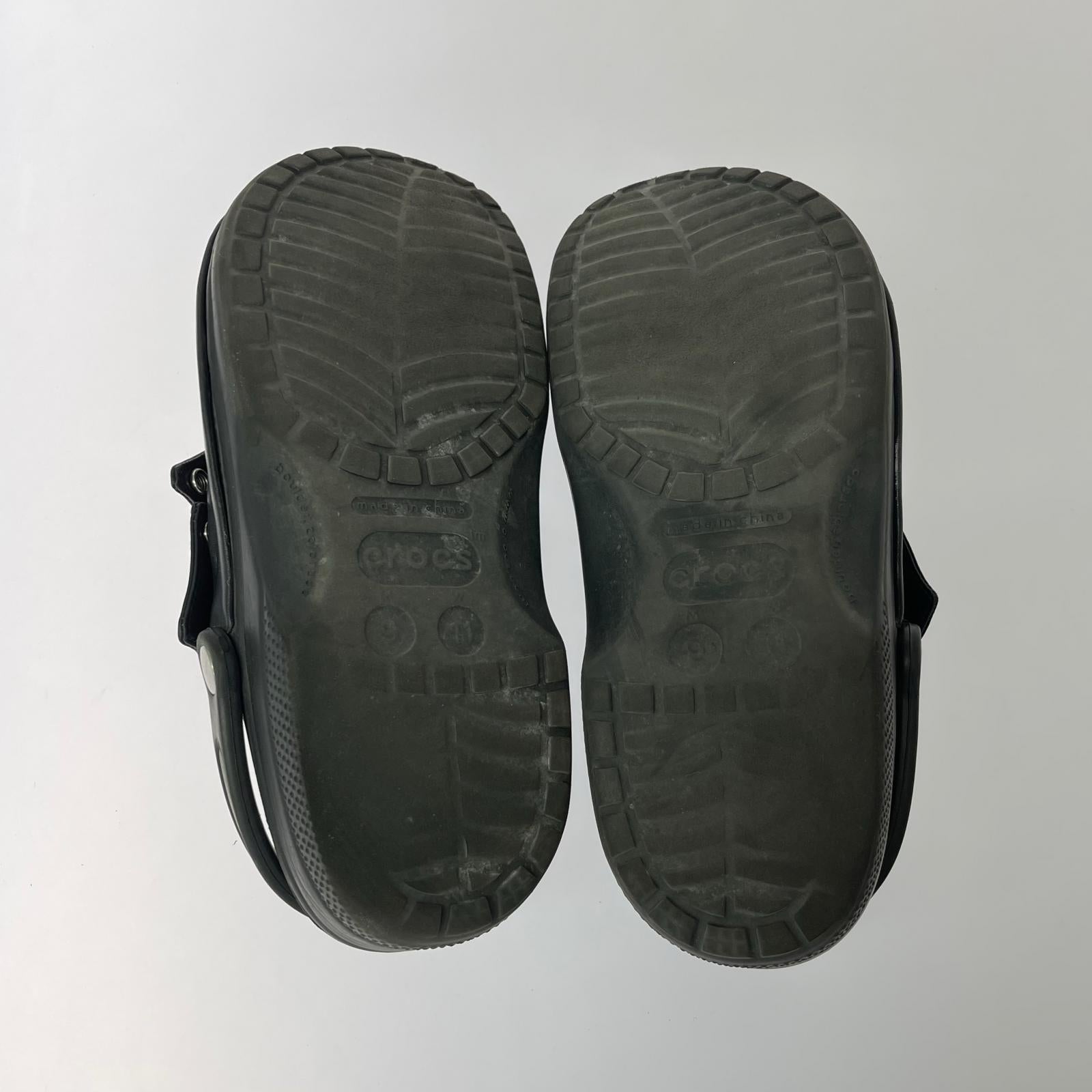 サンダル crocs ×BEAMS CLASSIC CLOG 9 11 ブラック ブラック