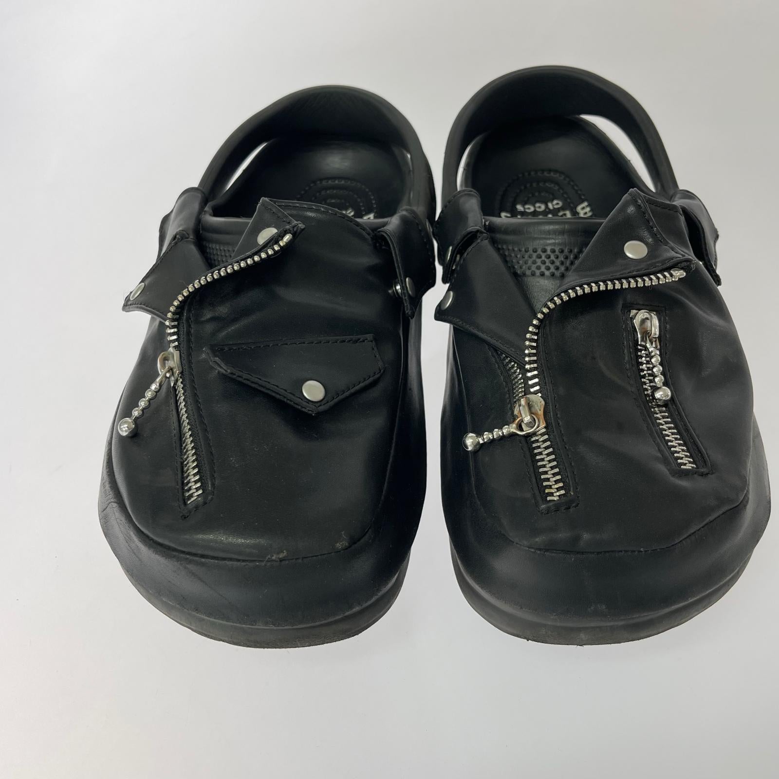 サンダル crocs ×BEAMS CLASSIC CLOG 9 11 ブラック ブラック