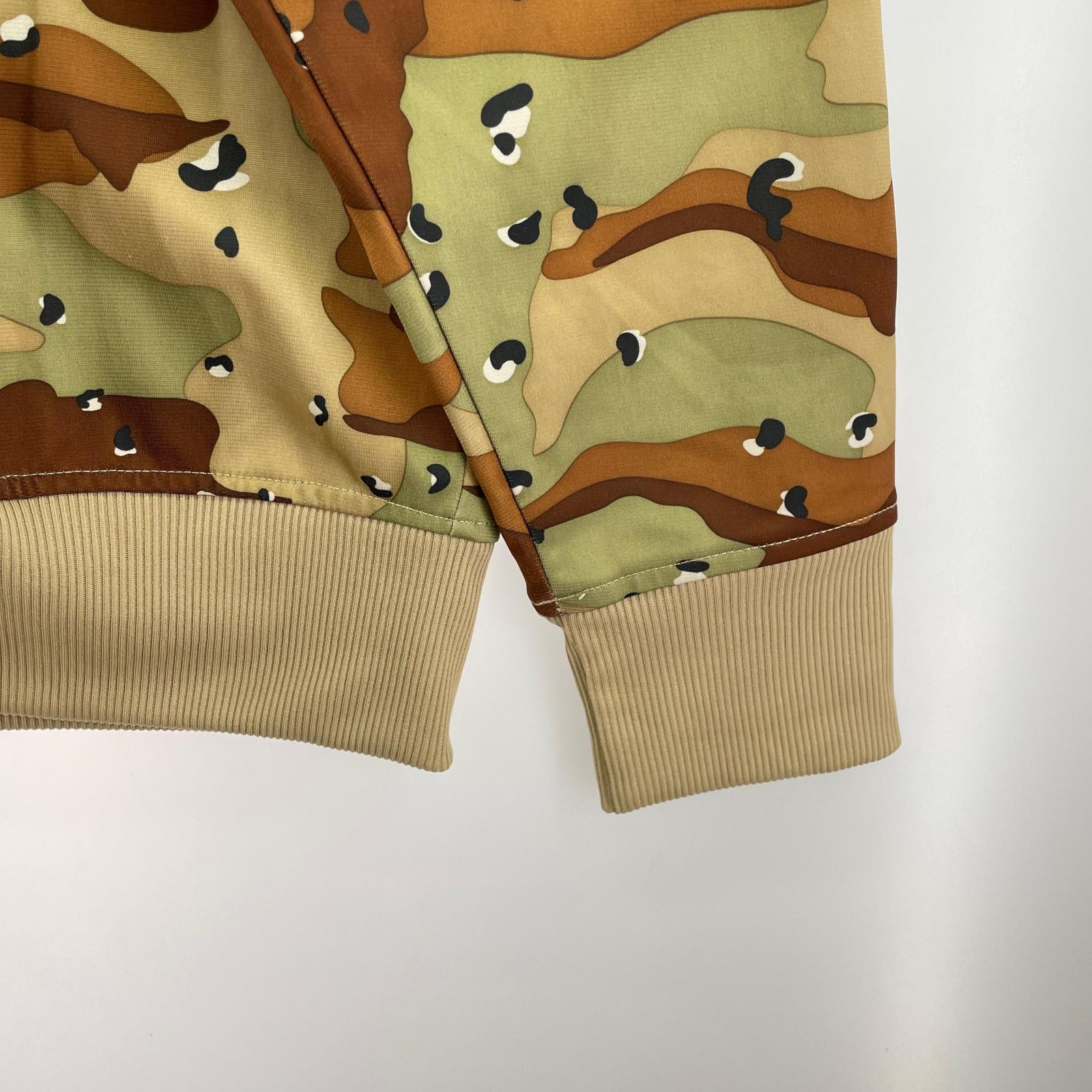 ジャケット トラックジャケット 1st camo トレフォイル (L) ブラウン