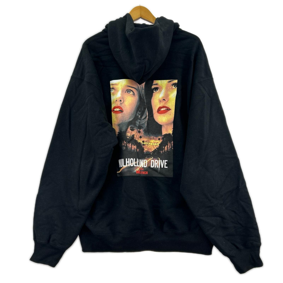 パーカー MULHOLLAND DRIVE HEAVY WEIGHT HOODED ブラック