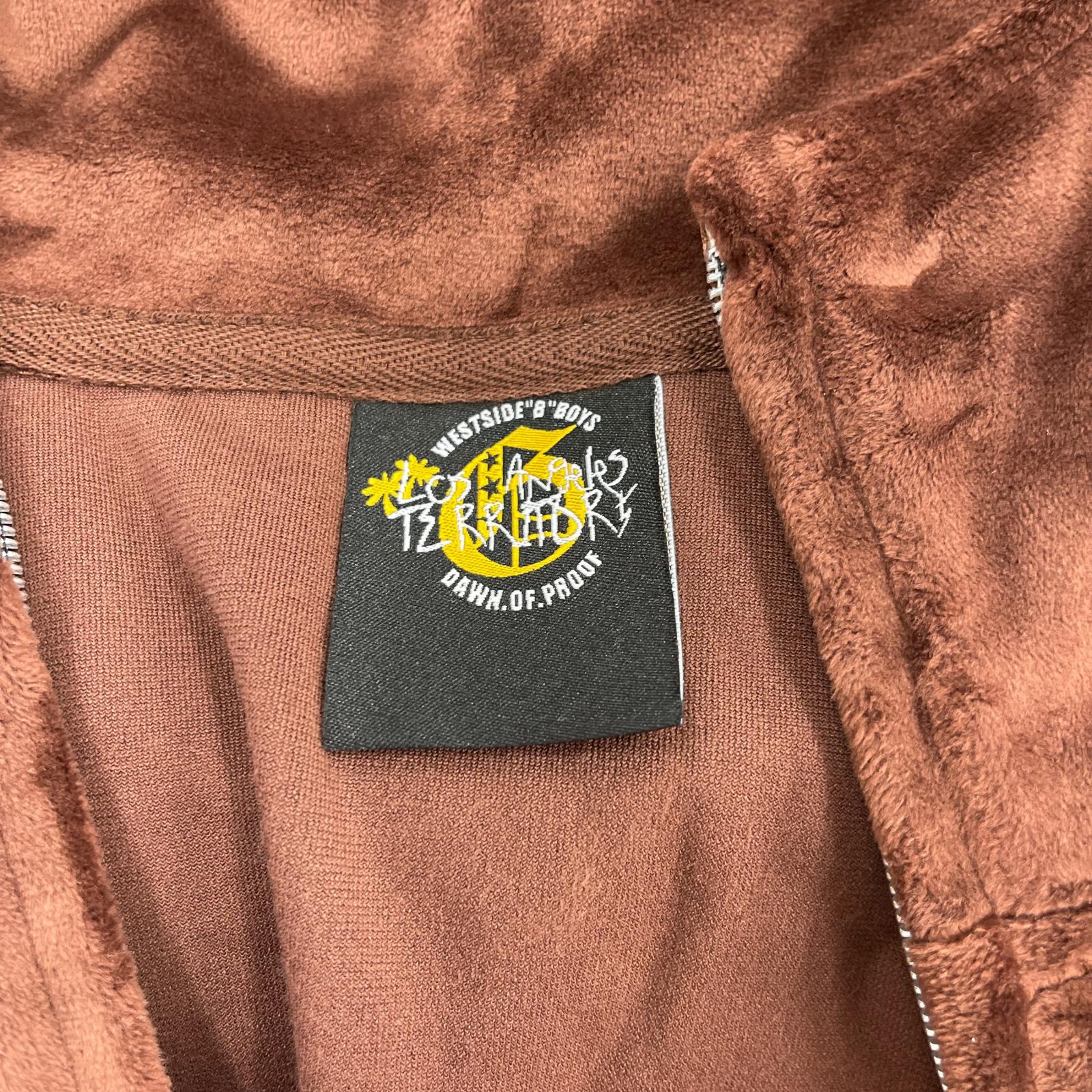 セットアップ los angels territory ベロア ブラック ブラウン