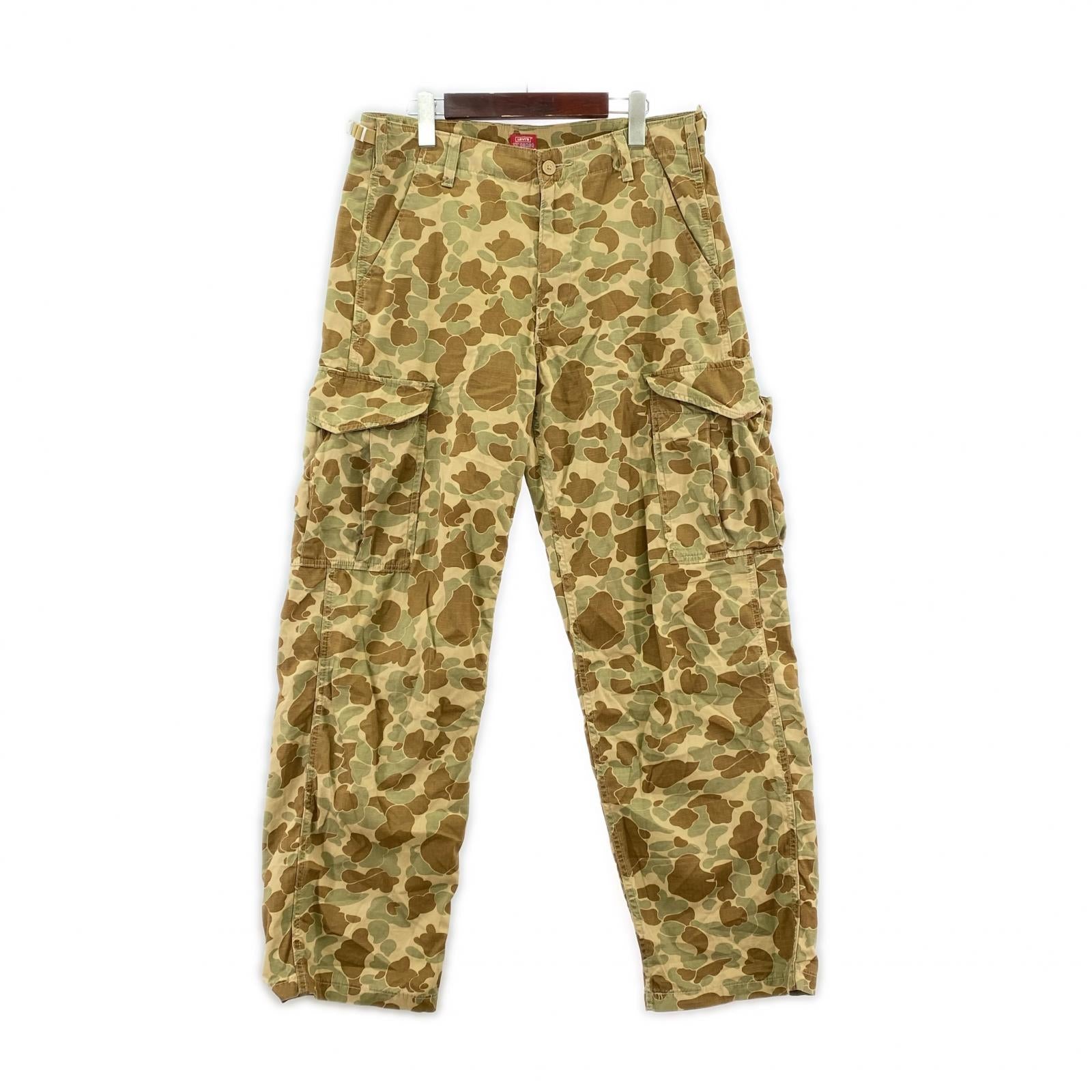 パンツ LEVI'S XX CARGO BAGGY CAMO ブラウン