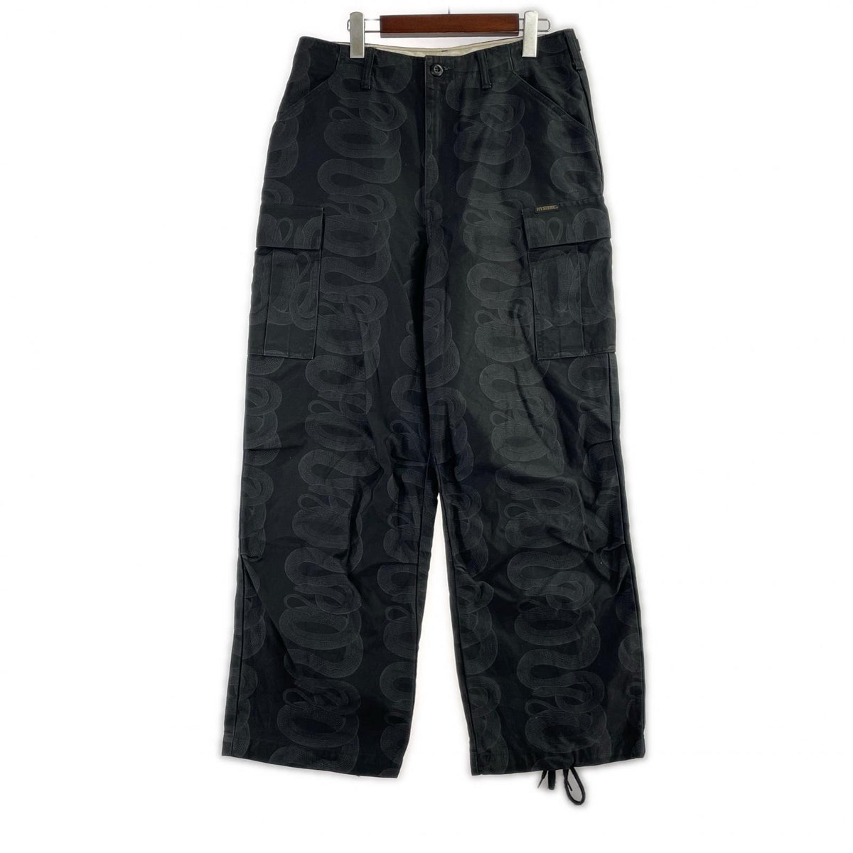 パンツ SNAKE LOOP柄 Pants BLK 02233AP13 M ブラック