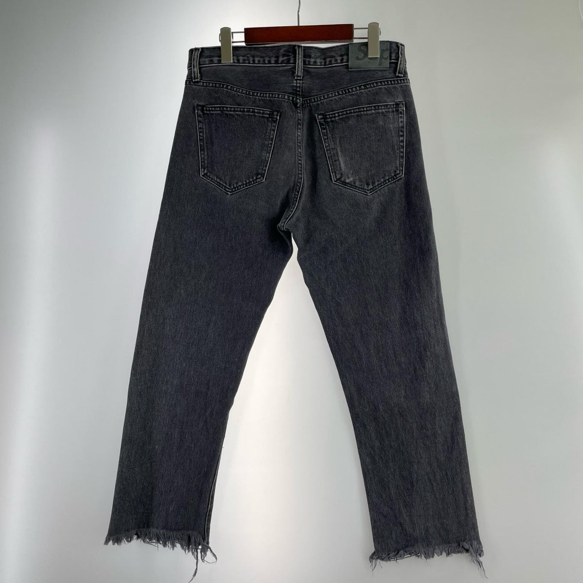 デニムパンツ slim 黒 W30 30 ブラック