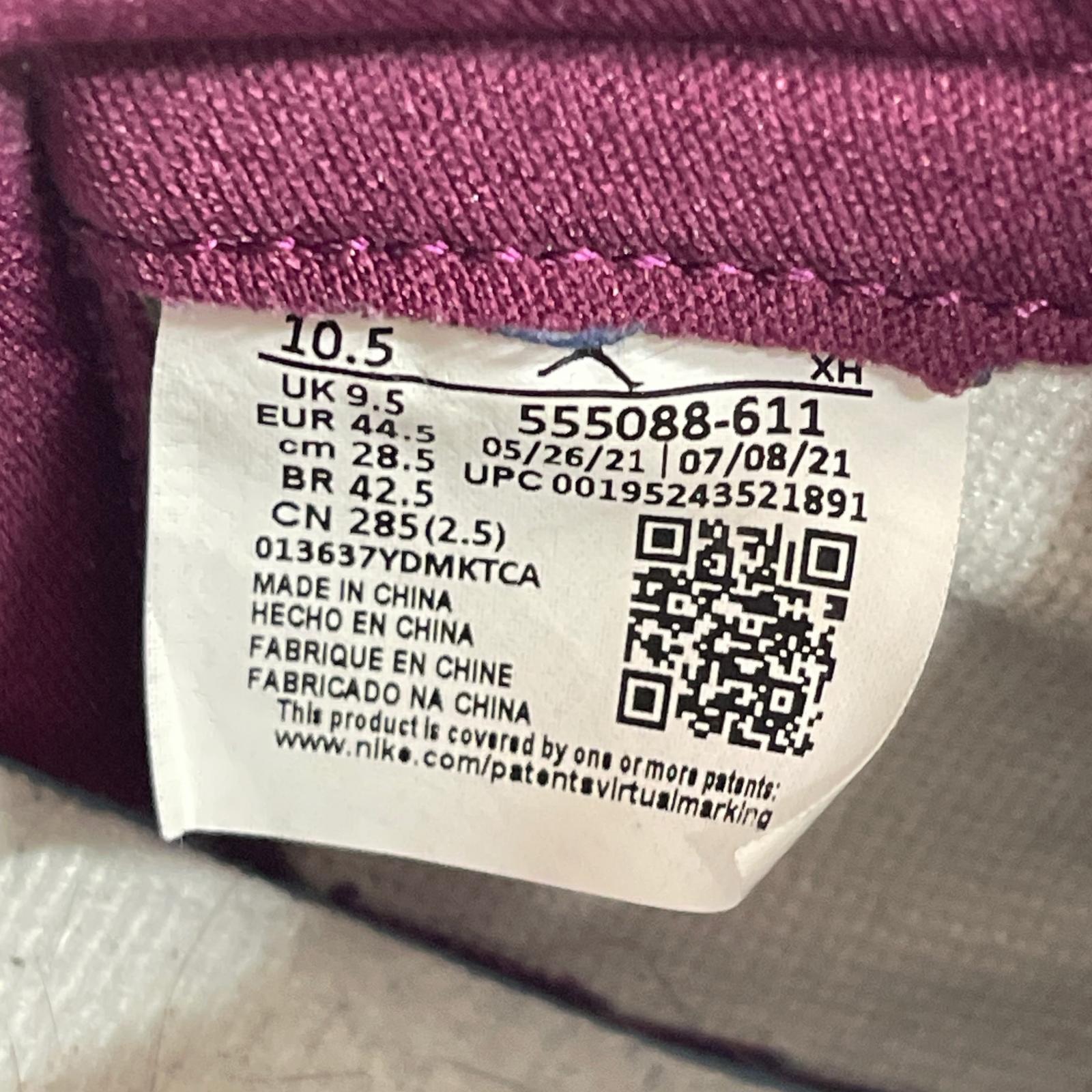 スニーカー Nike Air Jordan 1 High OG "Bordeaux" 28.5cm (US10 1/2 UK10 EU47)
