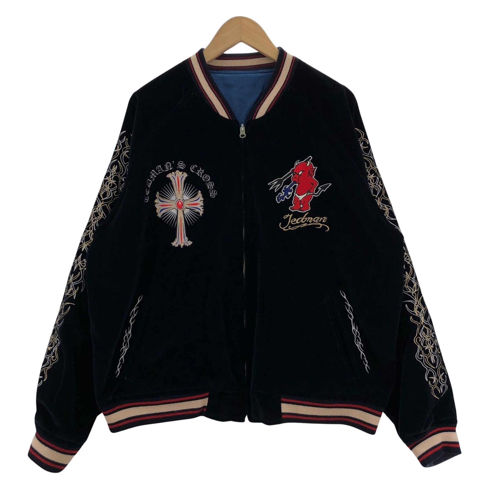 ブルゾン Red Devil Reversible Souvenir Jacket