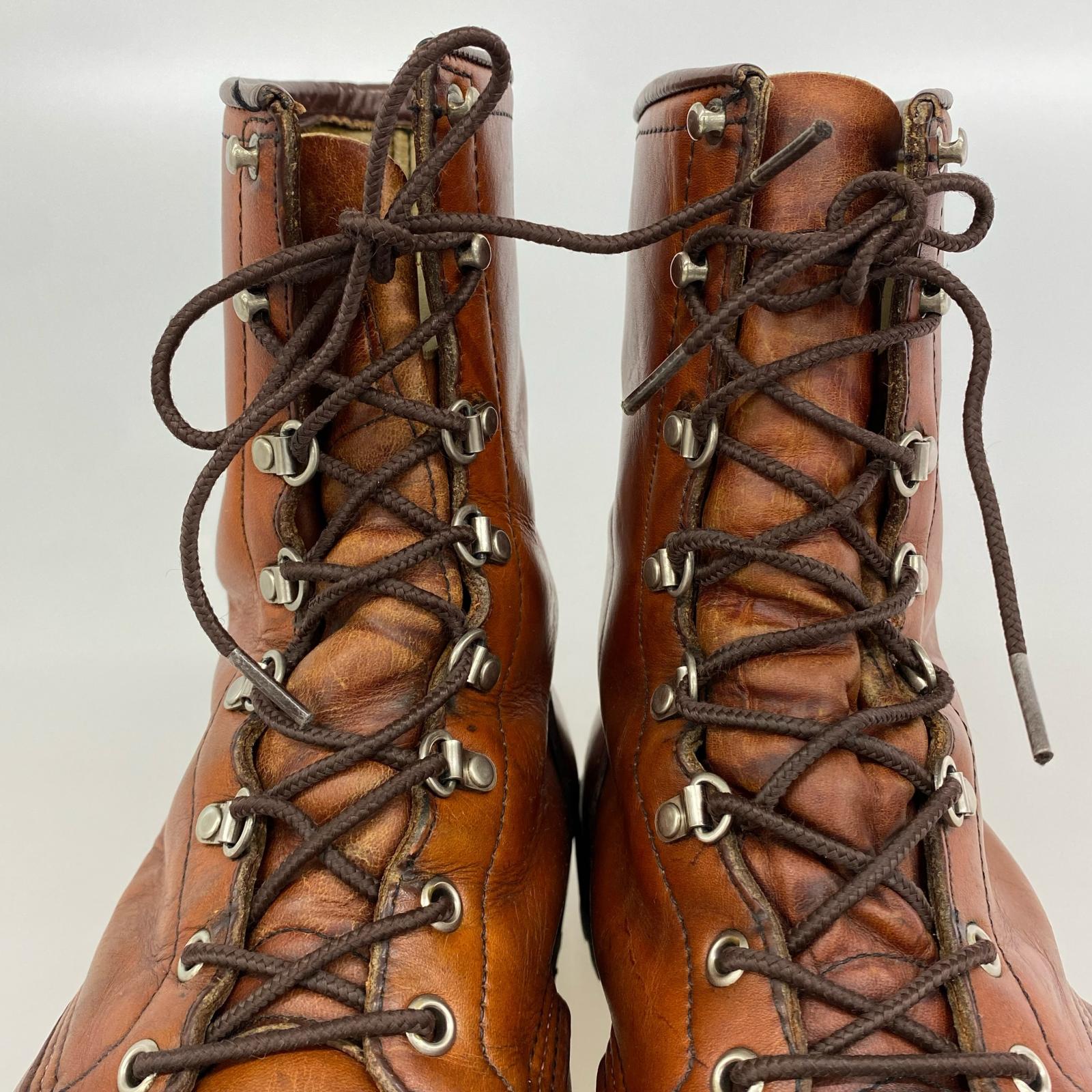 ブーツ アイリッシュセッター 855 8インチ 四角犬タグ 28.5cm ブラウン