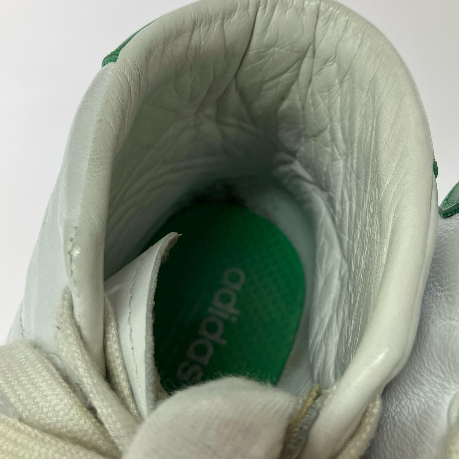 スニーカー STAN SMITH MID RUNNING 白緑 (26.5) 26.5cm (US8 1/2 UK8 EU43) ホワイト