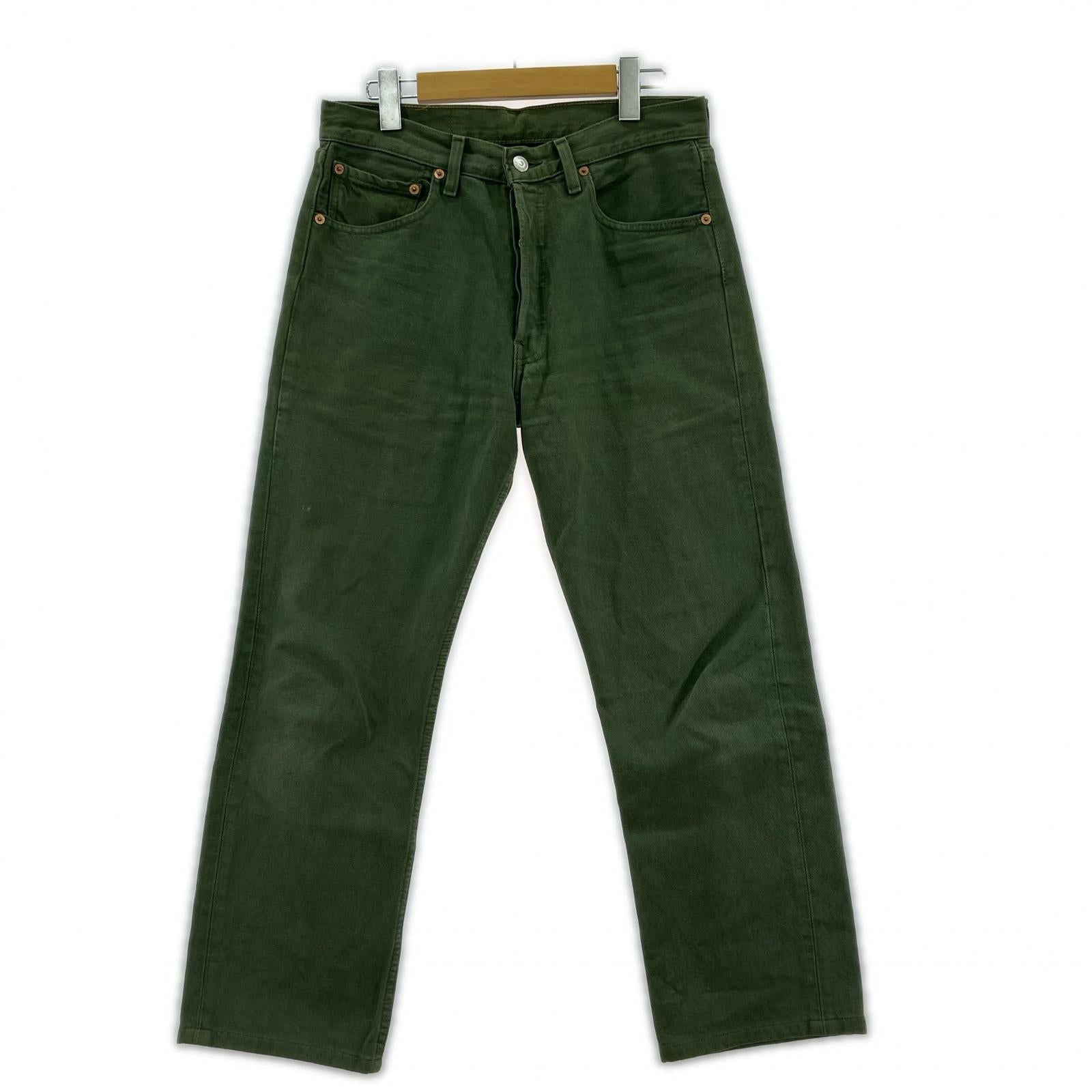 デニムパンツ 90s 501-0132 グリーンデニム グリーン
