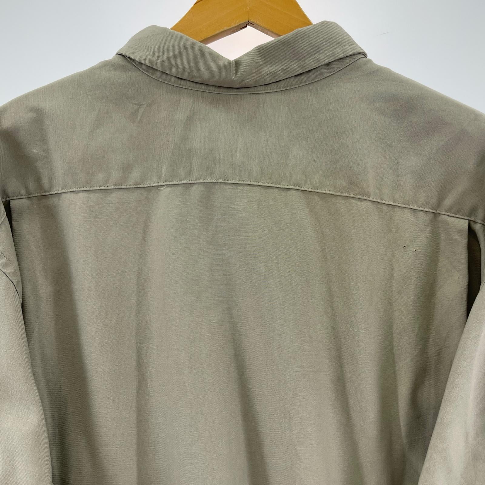 長袖シャツ BIG MAC ワークシャツ ベージュ (3XL) ベージュ