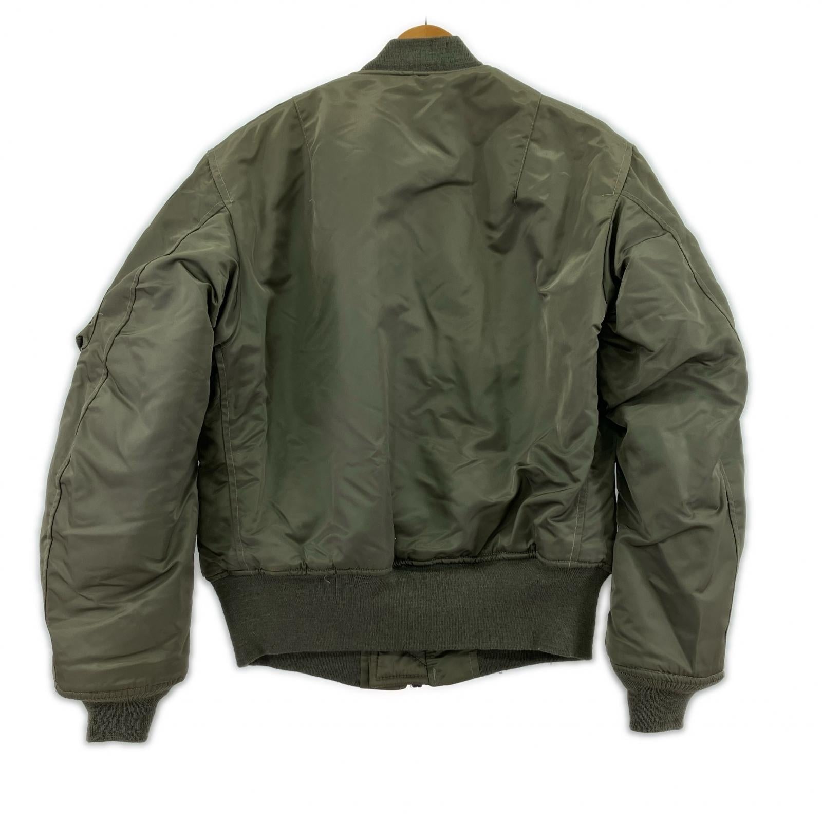 ジャケット USA製 MA-1 ドラゴンワッペン (S) S