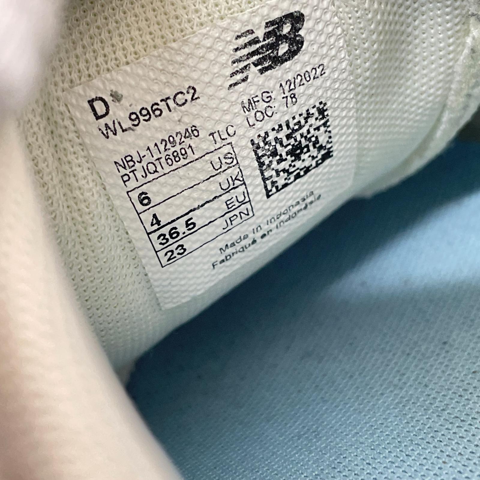 スニーカー WL996 タッセルスニーカー 23.0 23cm (US5 UK4 1/2 EU36) ホワイト
