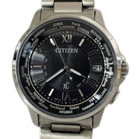 腕時計 XC ECO-DRIVE 電波ソーラー ブラック