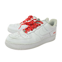 スニーカー Supreme Air Force 1 Low WHT 28.5cm 28.5cm (US10 1/2 UK10 EU47) ホワイト