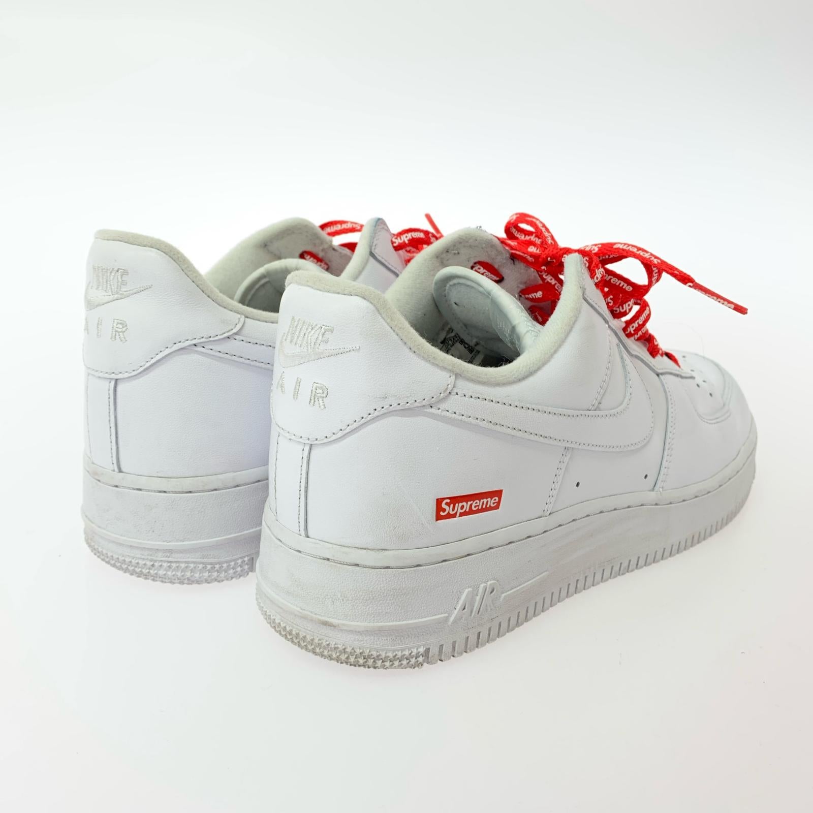 スニーカー Supreme Air Force 1 Low WHT 28.5cm 28.5cm (US10 1/2 UK10 EU47) ホワイト