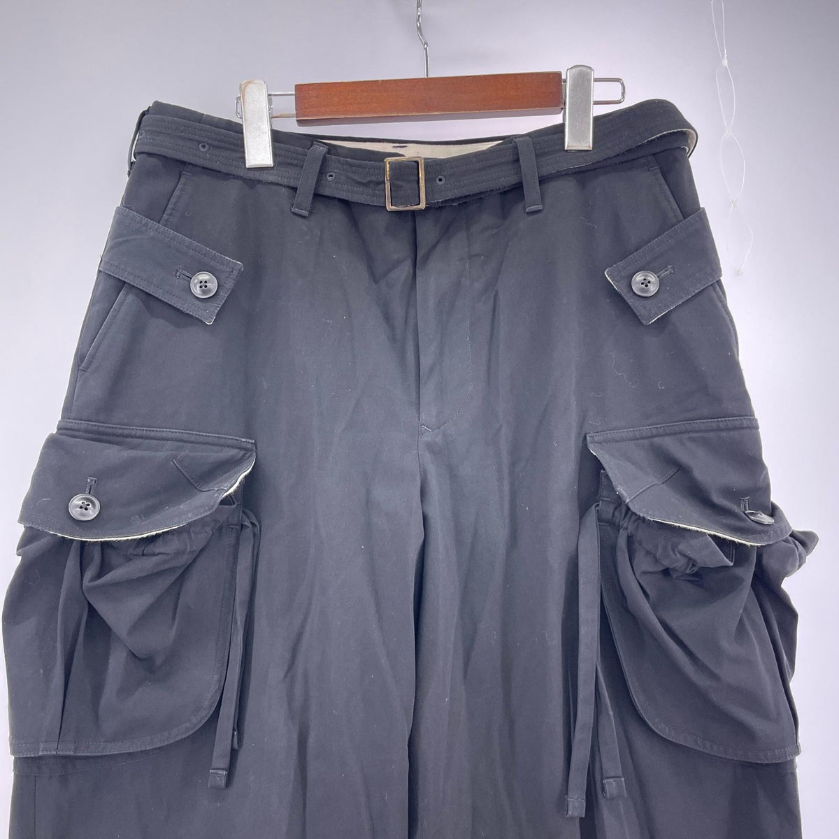 パンツ KHOKI カーゴパンツ 黒 2 ブラック