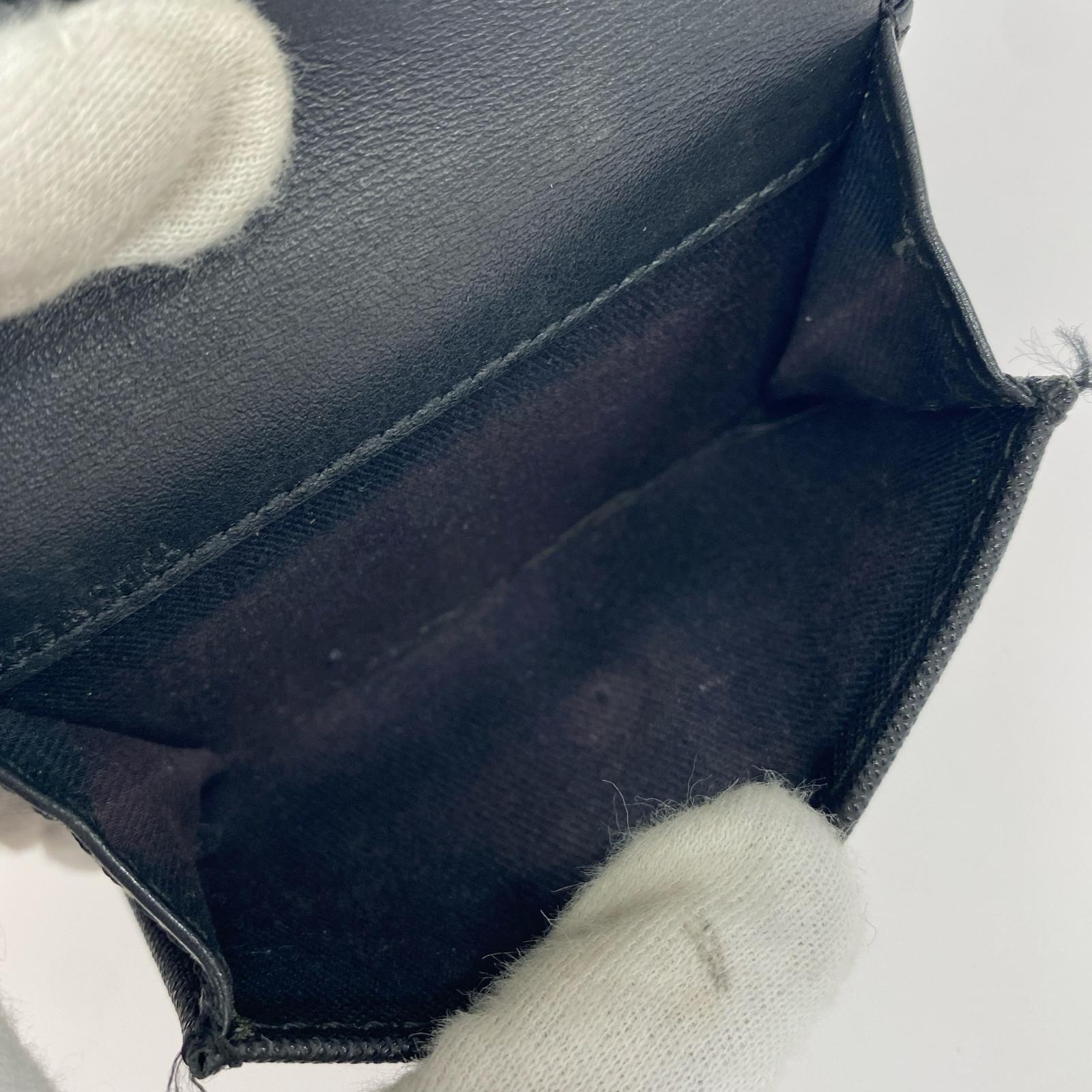 コンパクトウォレット SAFFIANO ENVELOPE BILLFOLD 黒